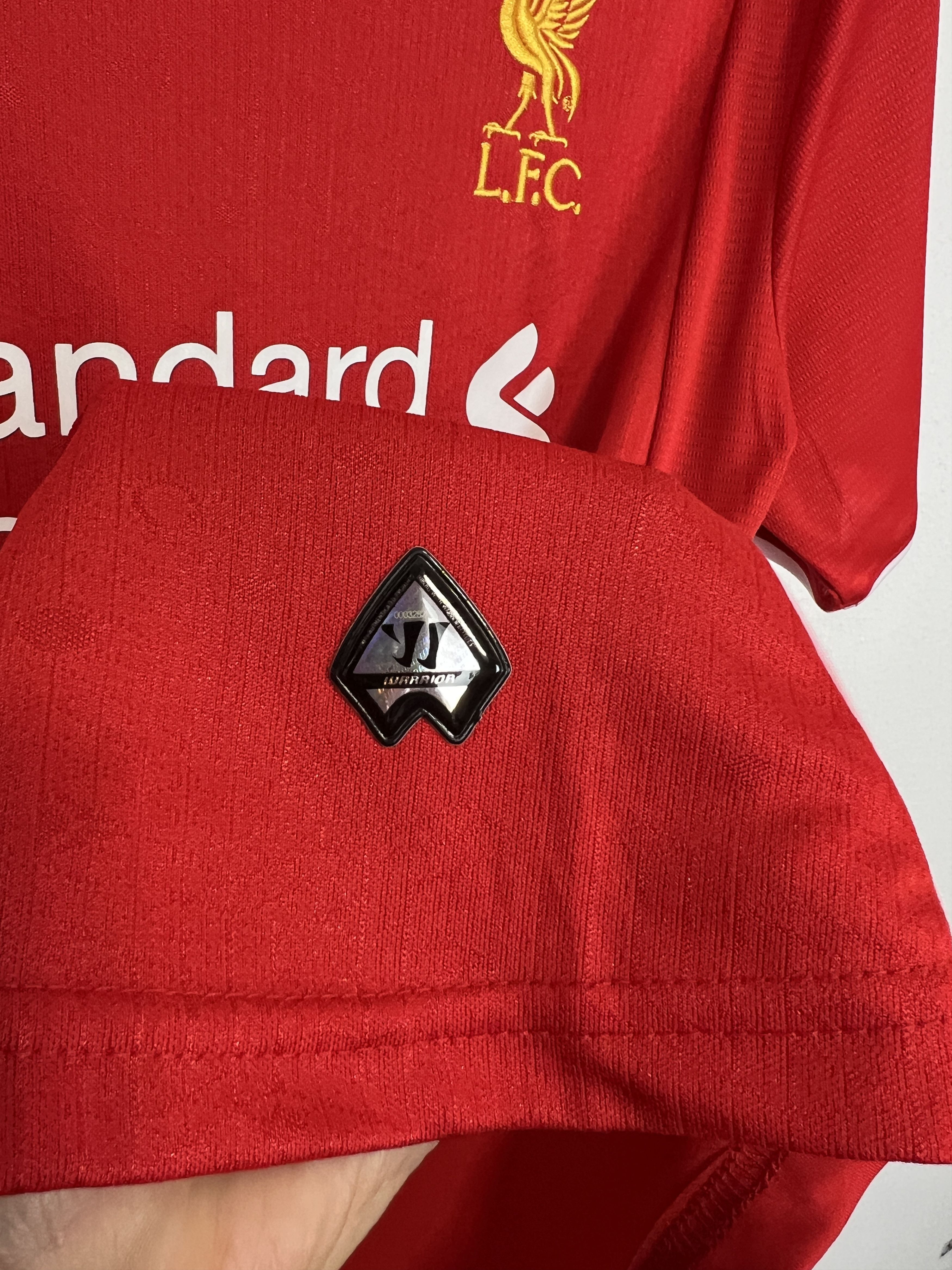 Warrior Liverpool Home football shirt Soccer #7 Suarez Jersey Trikot Size US XL / EU 56 / 4 - 5 Thumbnail