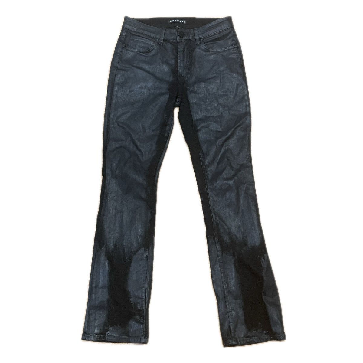Monfrere “Clint” style bootcut wax denim