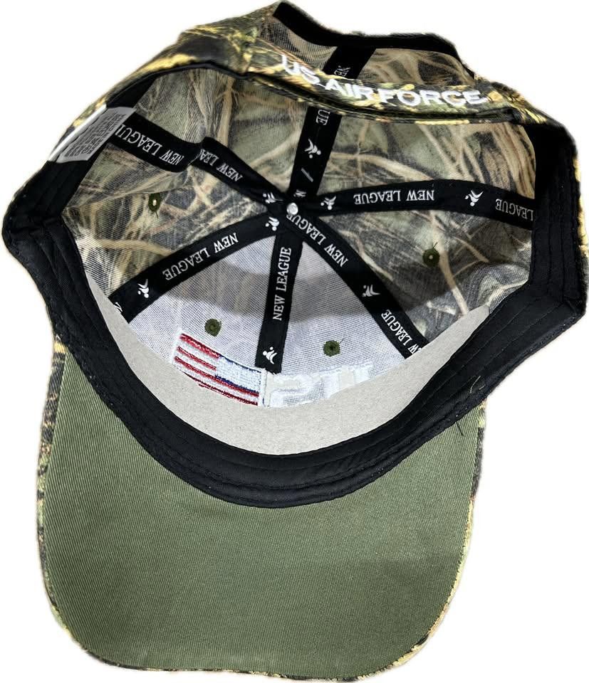 Designer US AIR FORCE Embroidered Cap Dad Hat Real Tree Style Size ONE SIZE - 2 Thumbnail