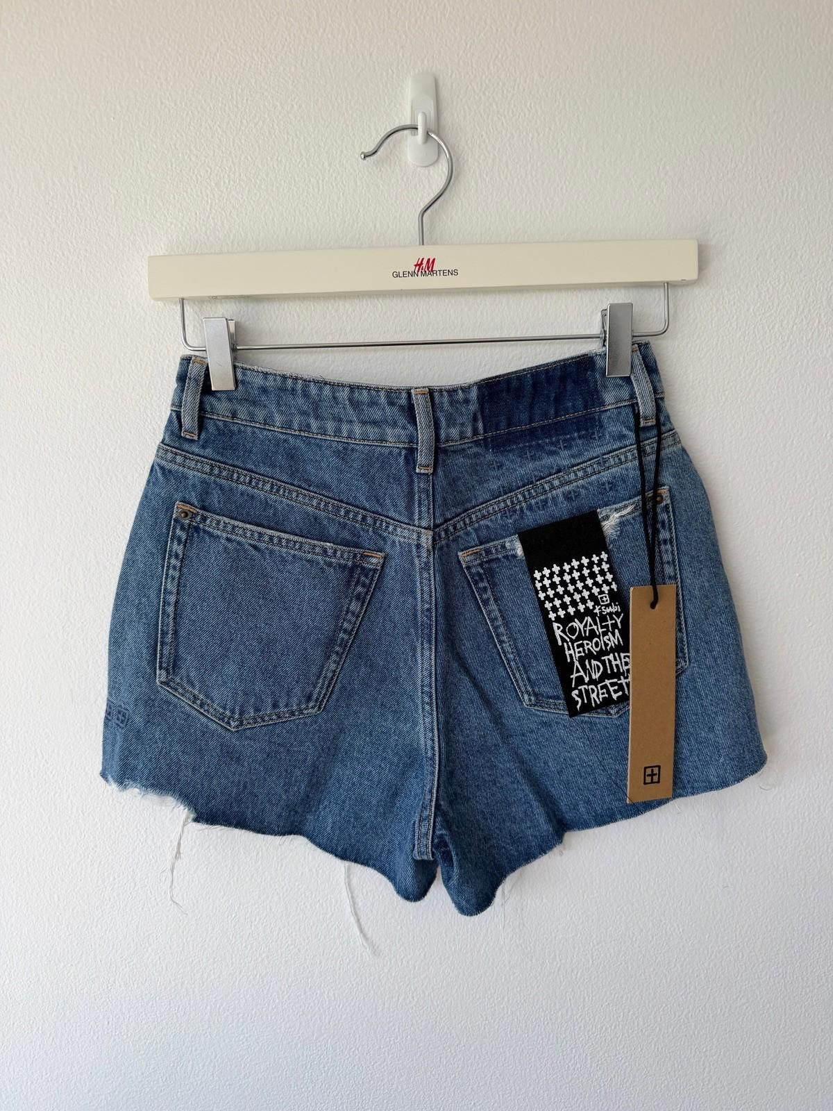 Ksubi new ksubi womens denim rise n hi shorts heritage blue 26 8 Size 26" / US 2 / IT 38 - 4 Thumbnail