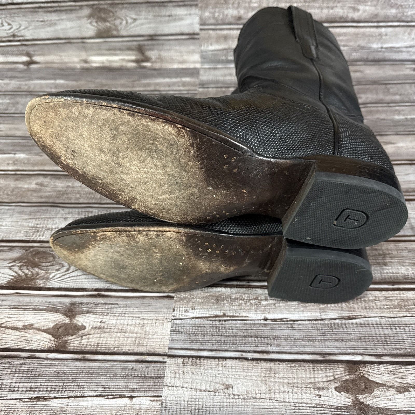 Tecovas Tecovas The Nash Midnight Lizard Black Ropes Size 10.5 Size US 10.5 / EU 43-44 - 7 Thumbnail