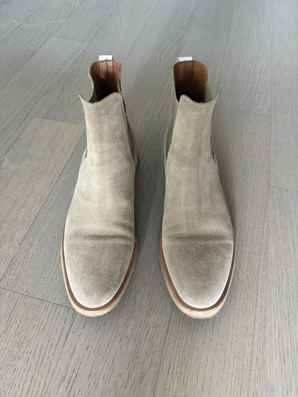 Common Projects Common Project suede chelsea boots 45 Size US 12 / EU 45 - 2 Thumbnail