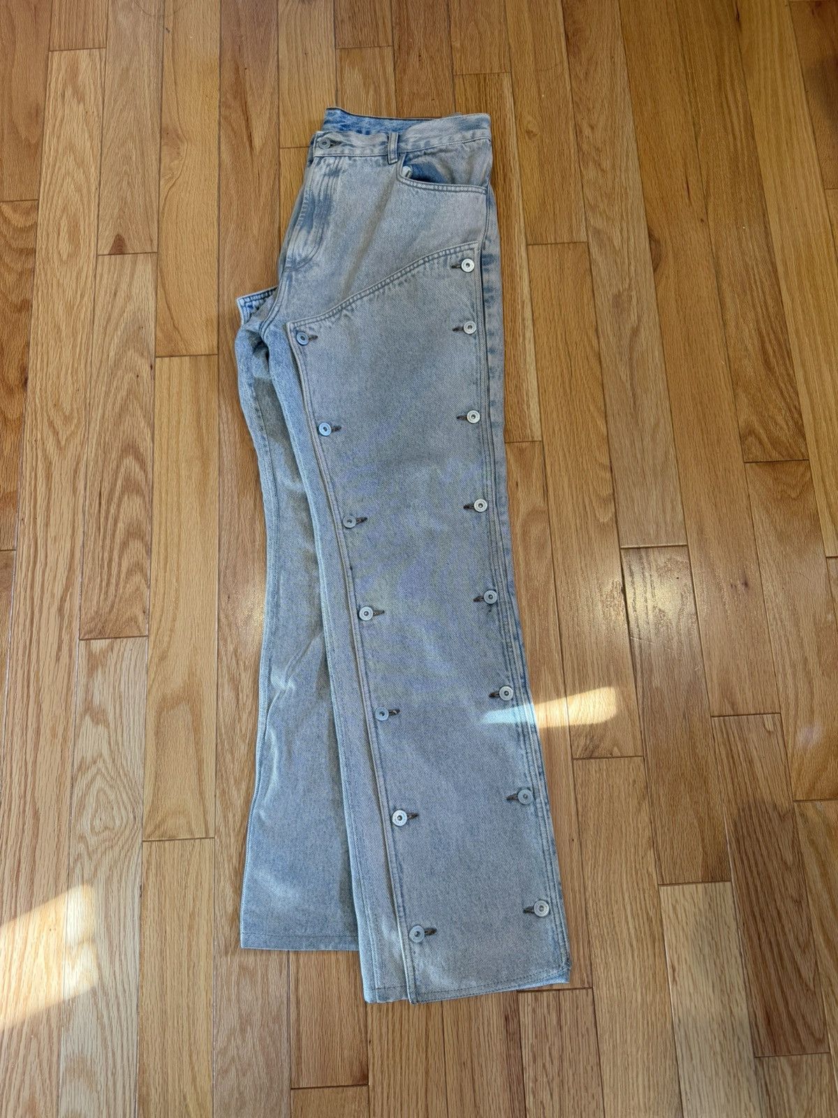 Y/Project Y/Project Jeans With Detachable Panels In Blue Size US 36 / EU 52 - 3 Thumbnail