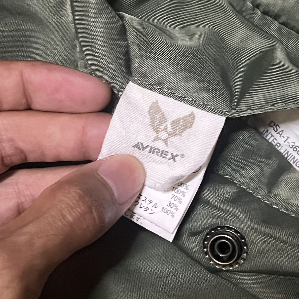 Avirex Avirex USA Big Logo Bomber Jacket Size US XL / EU 56 / 4 - 9 Thumbnail