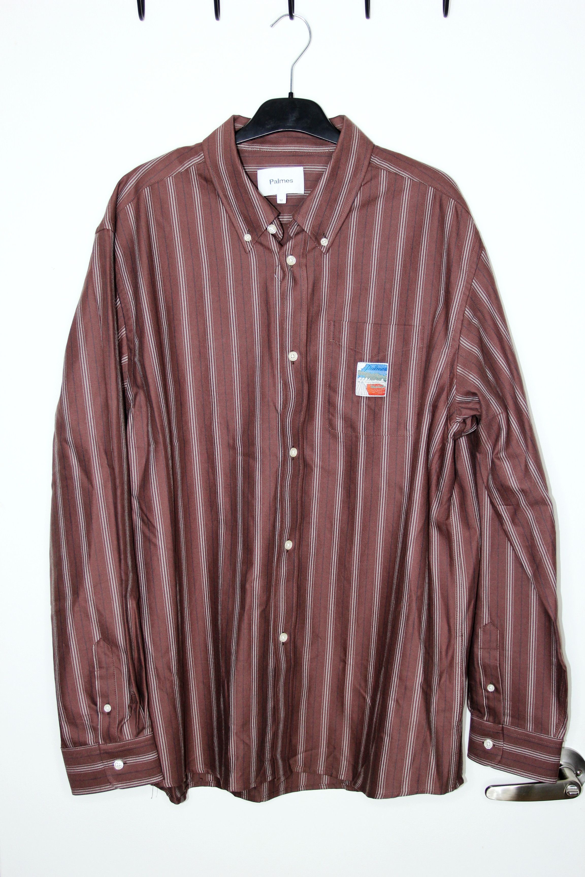 Palmes BNWT AW24 PALMES DEUCE OXFORD SHIRT 52 Size US L / EU 52-54 / 3 - 2 Thumbnail