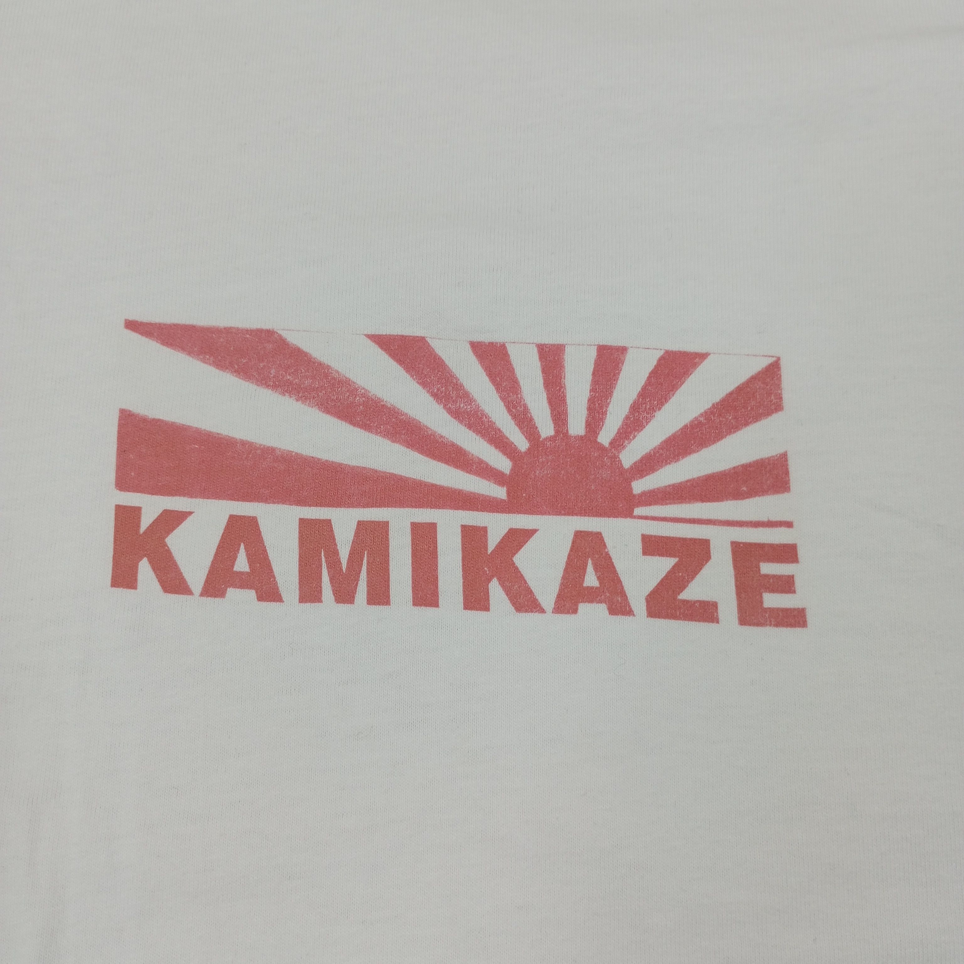Japanese Brand × Vintage Kamikaze Japanese Streetwear Style Vintage Tshirt Size US XL / EU 56 / 4 - 2 Thumbnail