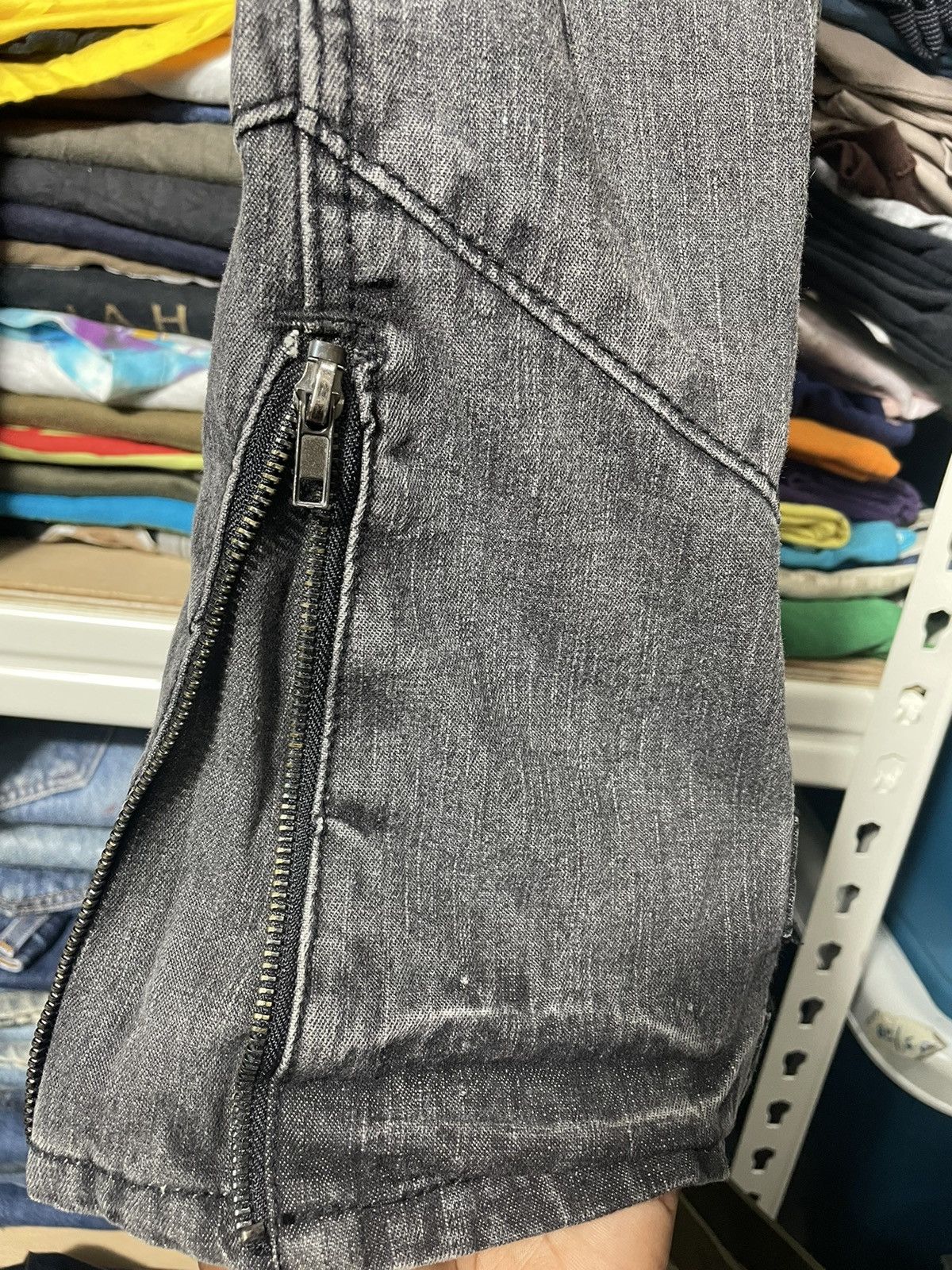 Seditionaries Distressed Bondage Punk Style Japanese Jeans Size US 32 / EU 48 - 7 Thumbnail