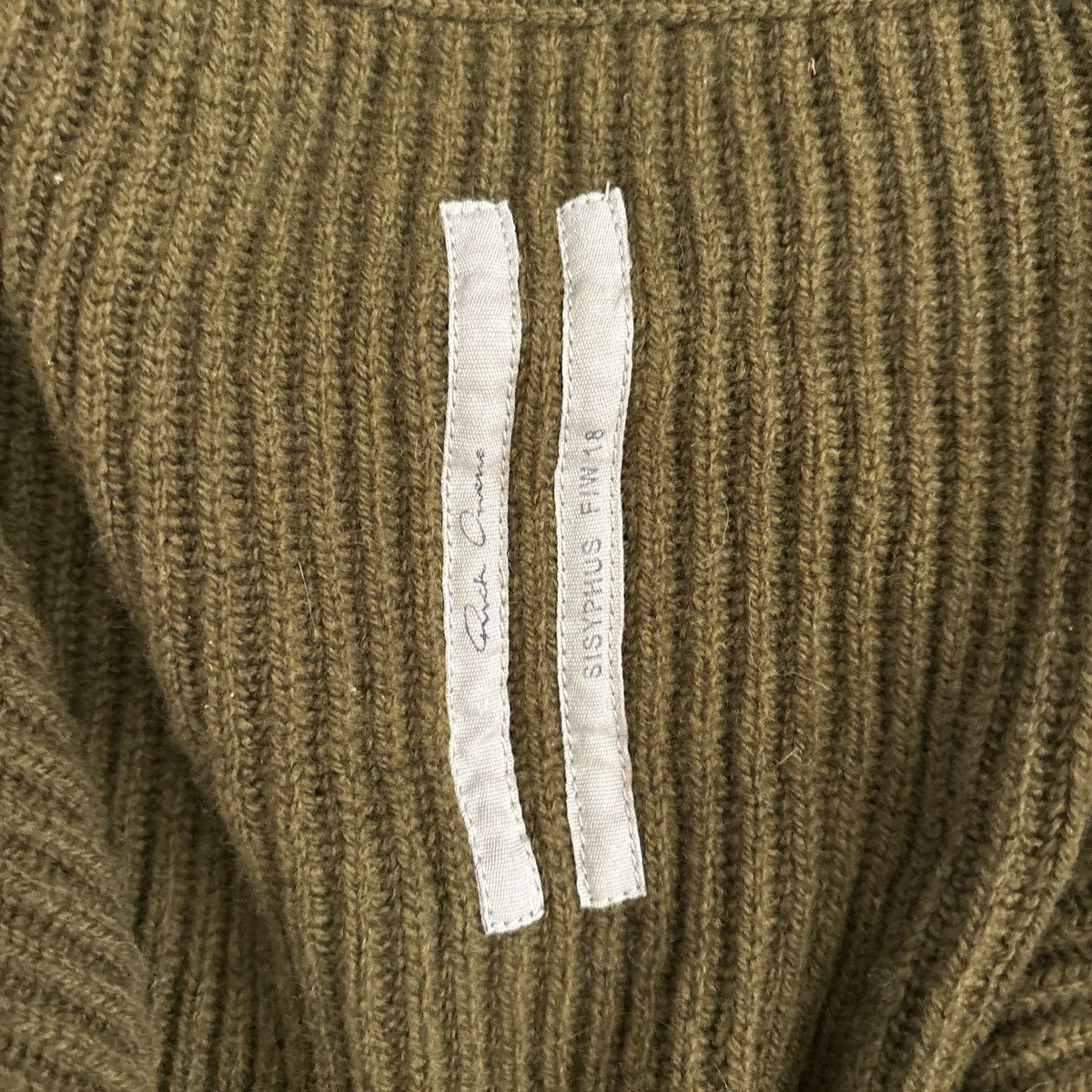 Rick Owens Sisyphus FW 18 Sweater