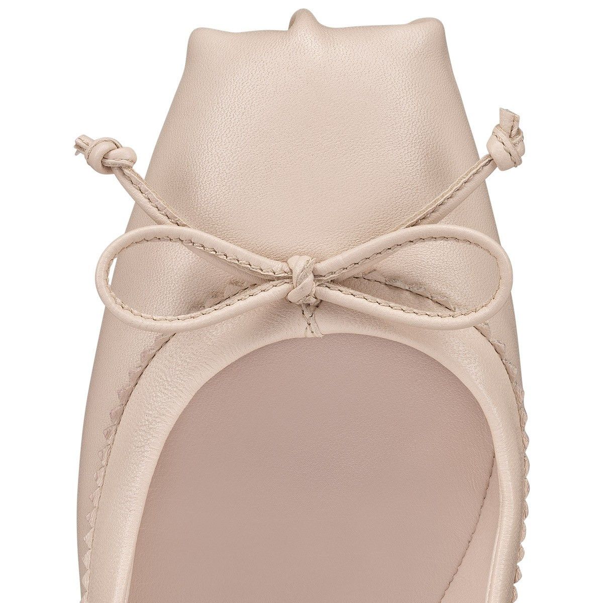 Christian Louboutin oc11z0125 Mamadrague Flats in Beige Size US 9 / IT 39 - 4 Thumbnail
