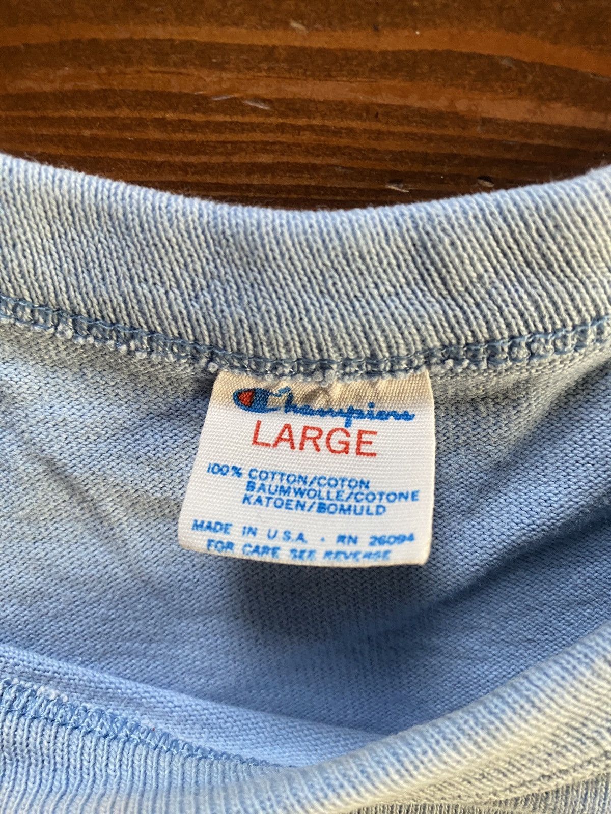 Champion × Vintage Vintage 80’s Johns Hopkins Baseball Champion Single Stitch Size US L / EU 52-54 / 3 - 15 Thumbnail