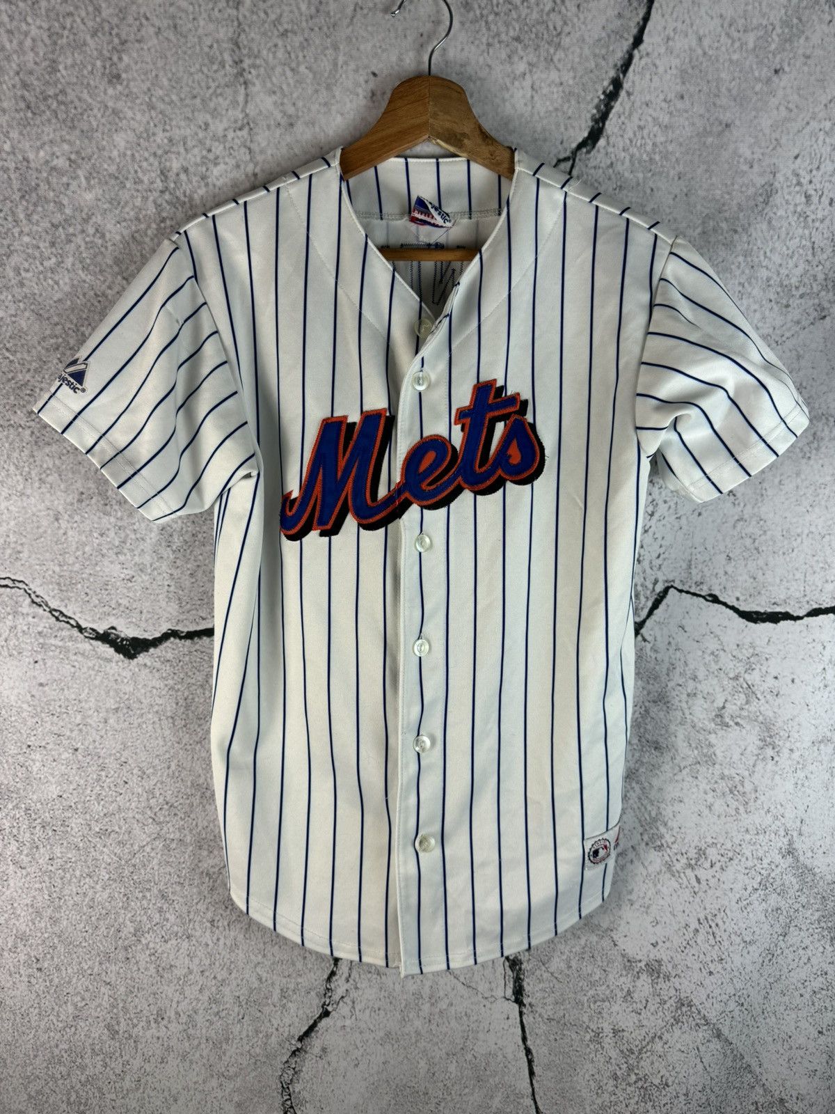 MLB Vintage 2000s New York Mets Jersey Size US S / EU 44-46 / 1 - 1 Thumbnail