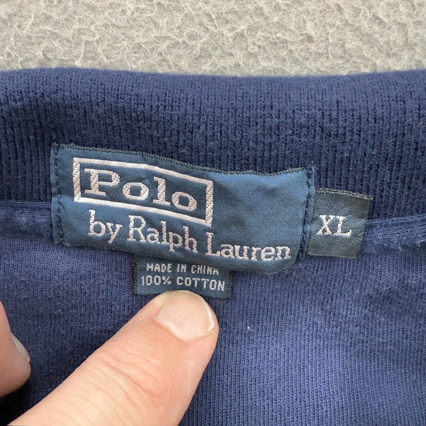 Polo Ralph Lauren Polo Ralph Lauren Polo Shirt Mens XL Blue Classic Fit Short Sleeve Cotton Casual Size US XL / EU 56 / 4 - 3 Thumbnail