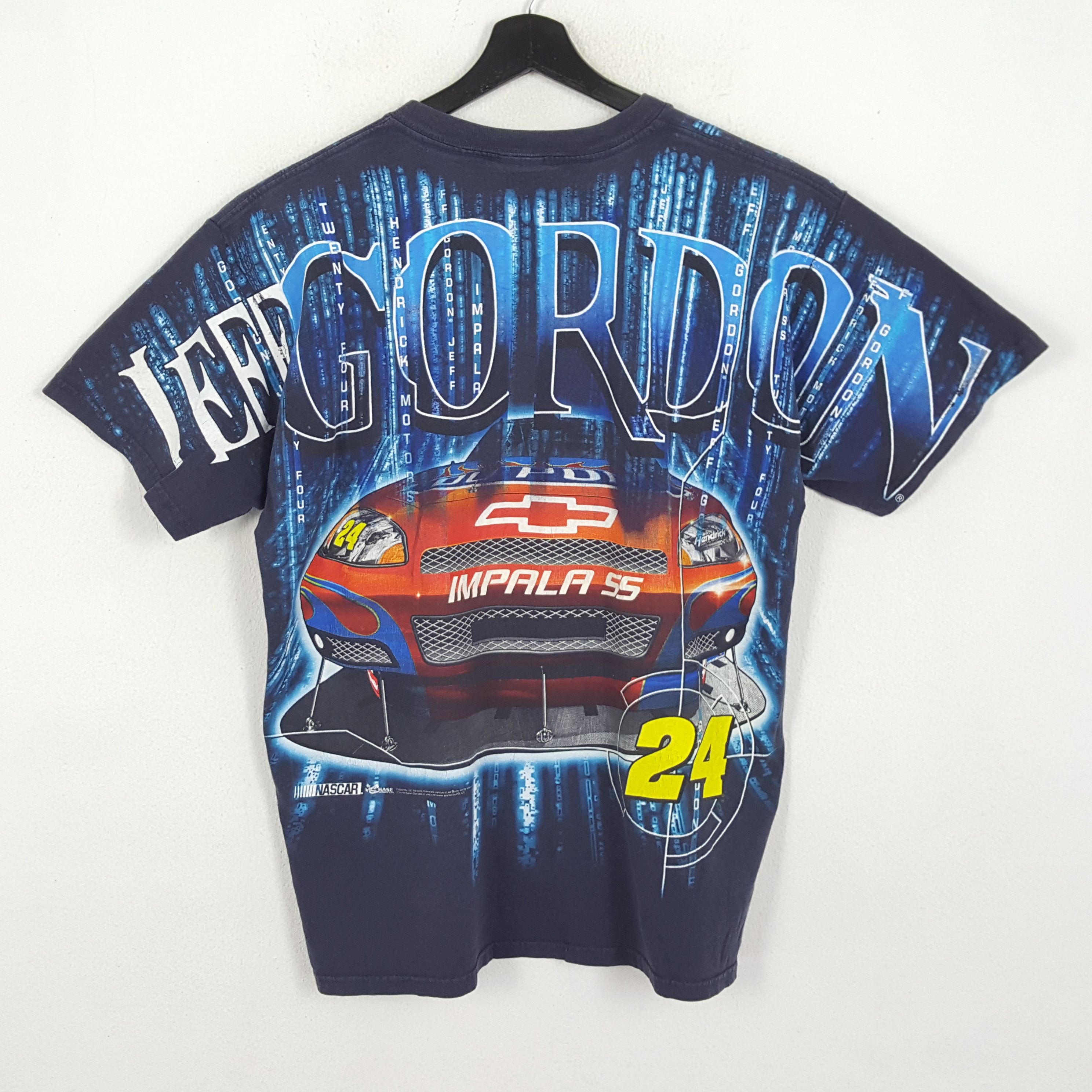 NASCAR × Vintage GORDON IMPALA 24 Racing Cars NASCAR Vintage Tshirt Size US L / EU 52-54 / 3 - 1 Thumbnail