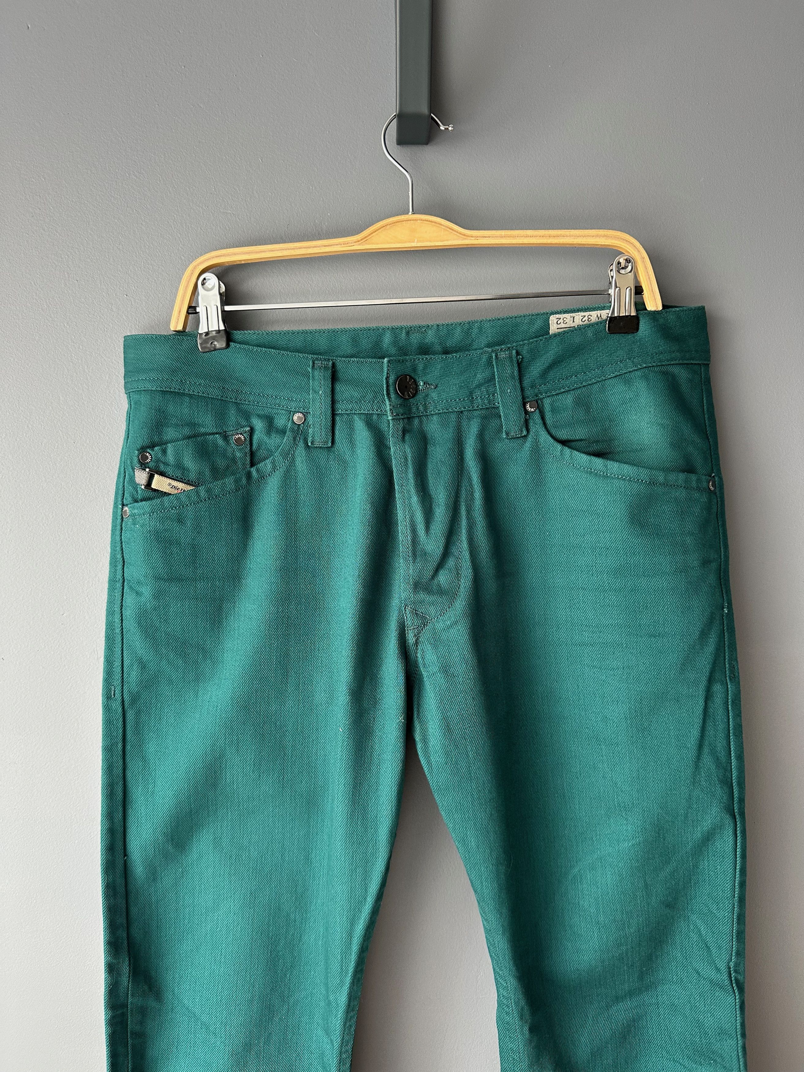 Diesel Diesel Darron 008QU Regular Slim Tapered Jeans Mens 32 x 32 Size US 32 / EU 48 - 2 Thumbnail