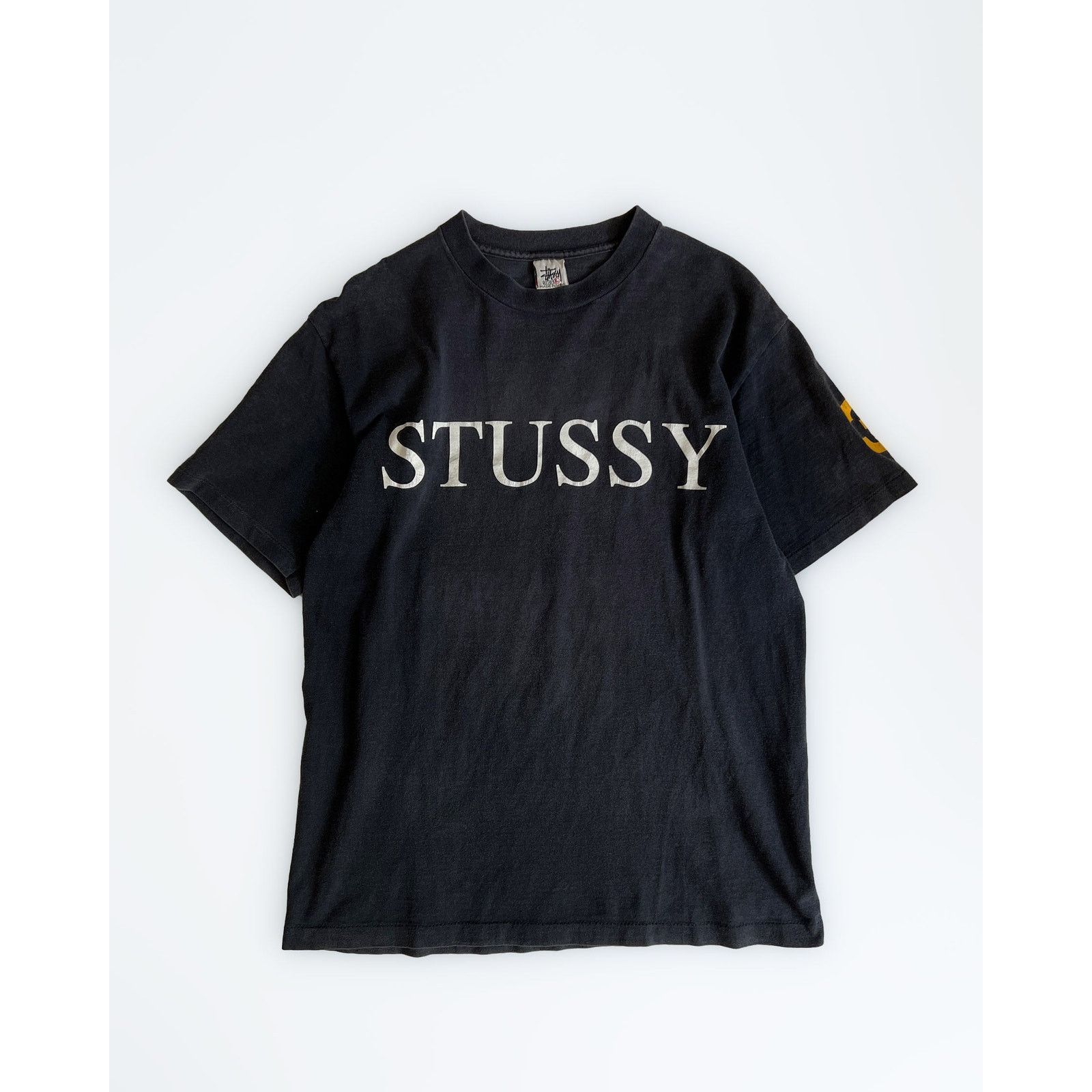 Stussy 1990s Stüssy Black "Ralph Lauren" T-Shirt Size US L / EU 52-54 / 3 - 1 Thumbnail