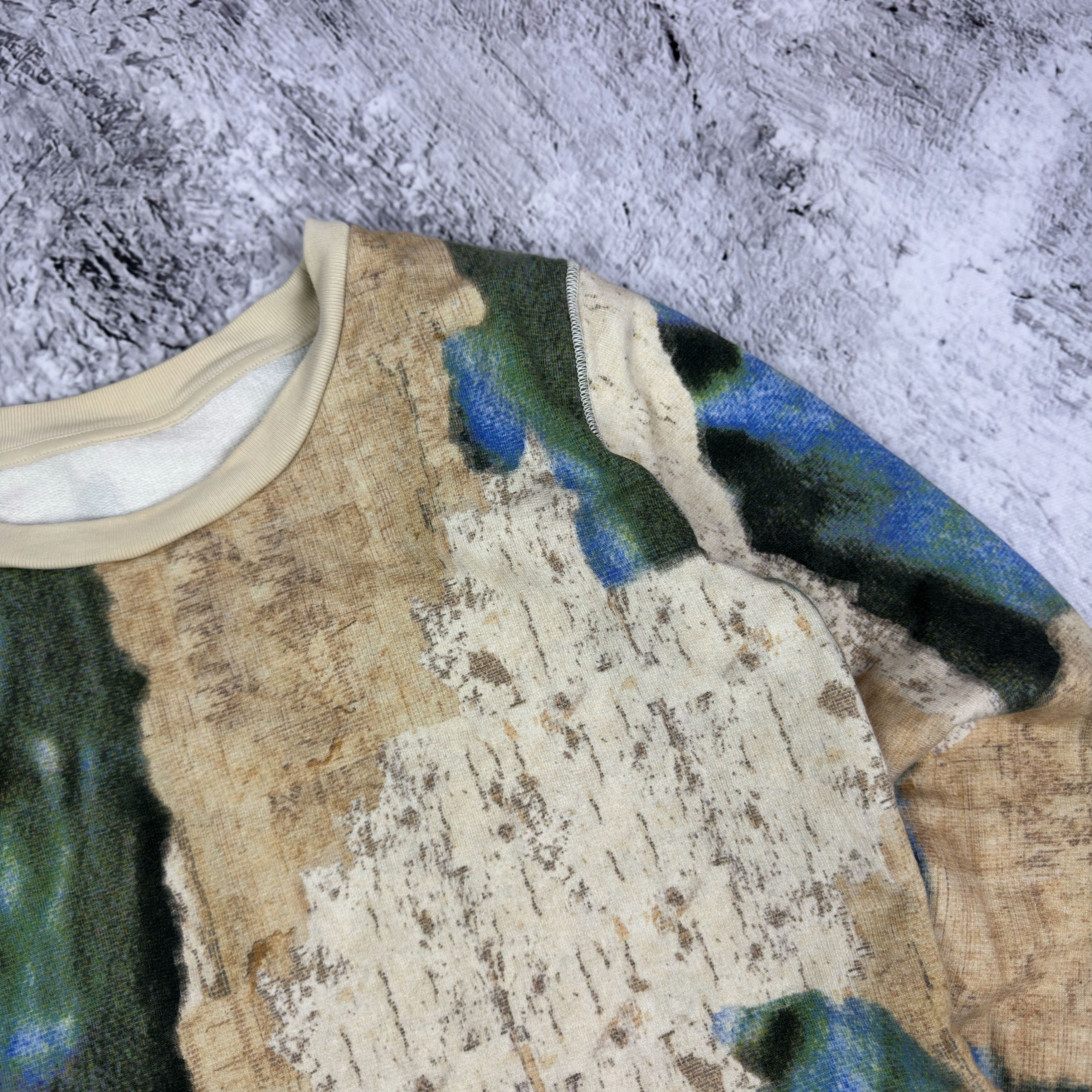 Acne Studios Acne Studios Womens Multicolor Angle Printed Sweatshirt Size S / US 4 / IT 40 - 11 Thumbnail