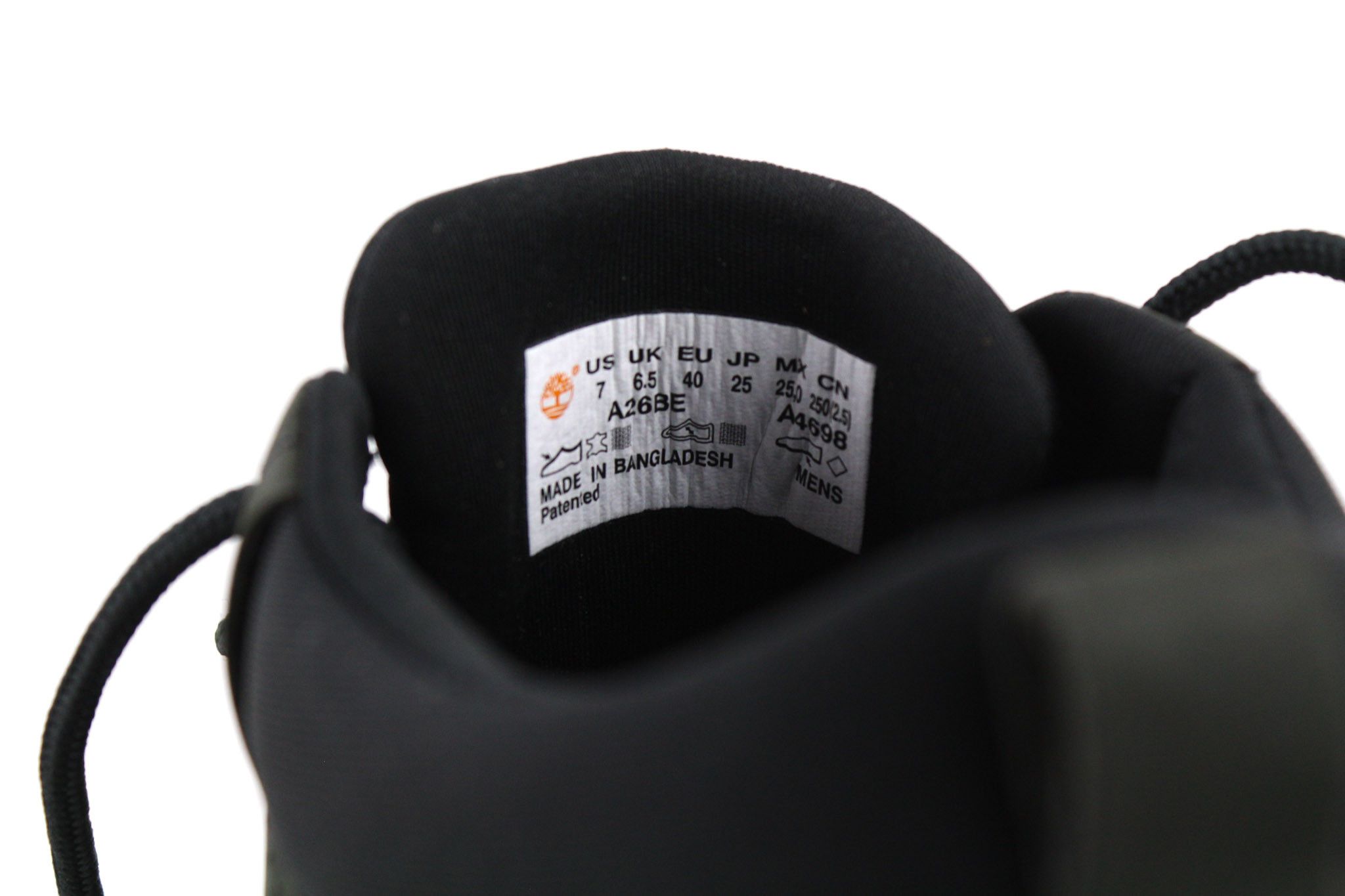 Timberland A26BE UK6.5 Black Almond Toe ReBOTL 80991 Size US 7 / EU 40 - 11 Thumbnail