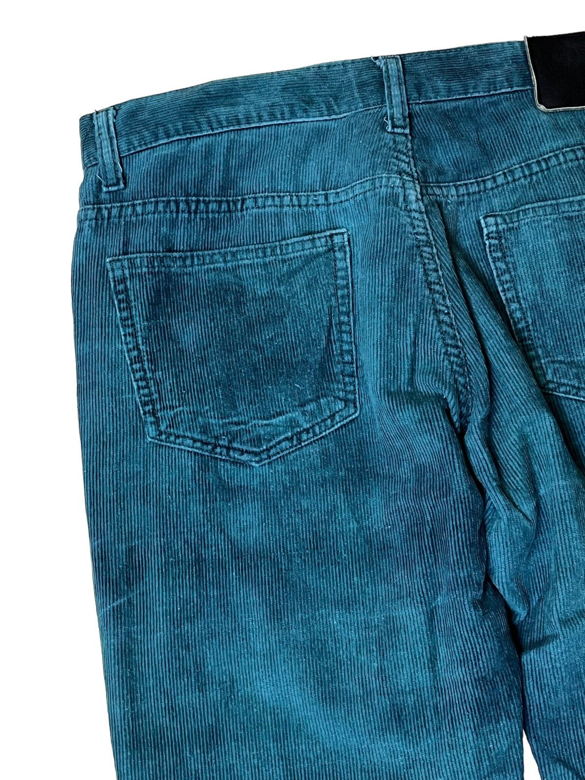 In The Attic IN THE ATTIC GREEN CORDUROY JEANS Size US 33 - 8 Thumbnail