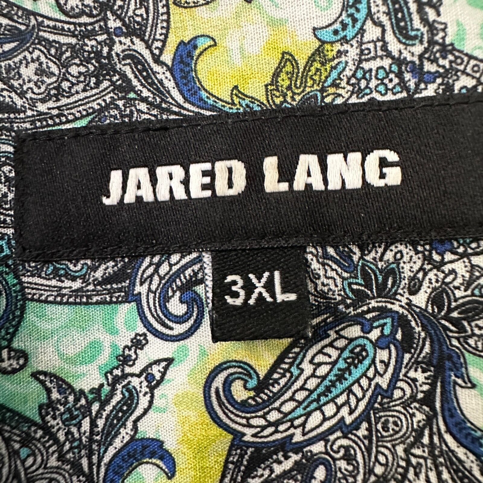 Jared Lang Jared Lang Paisley Shirt Mens 3XL XXXL Multicolor Button Up Size US XXL / EU 58 / 5 - 6 Thumbnail