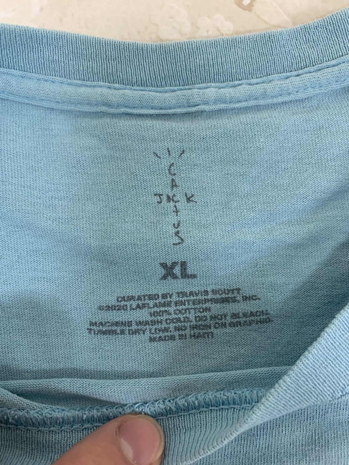 Travis Scott Travis Scott Class of 2020 COVID charity tee Size US XL / EU 56 / 4 - 4 Thumbnail