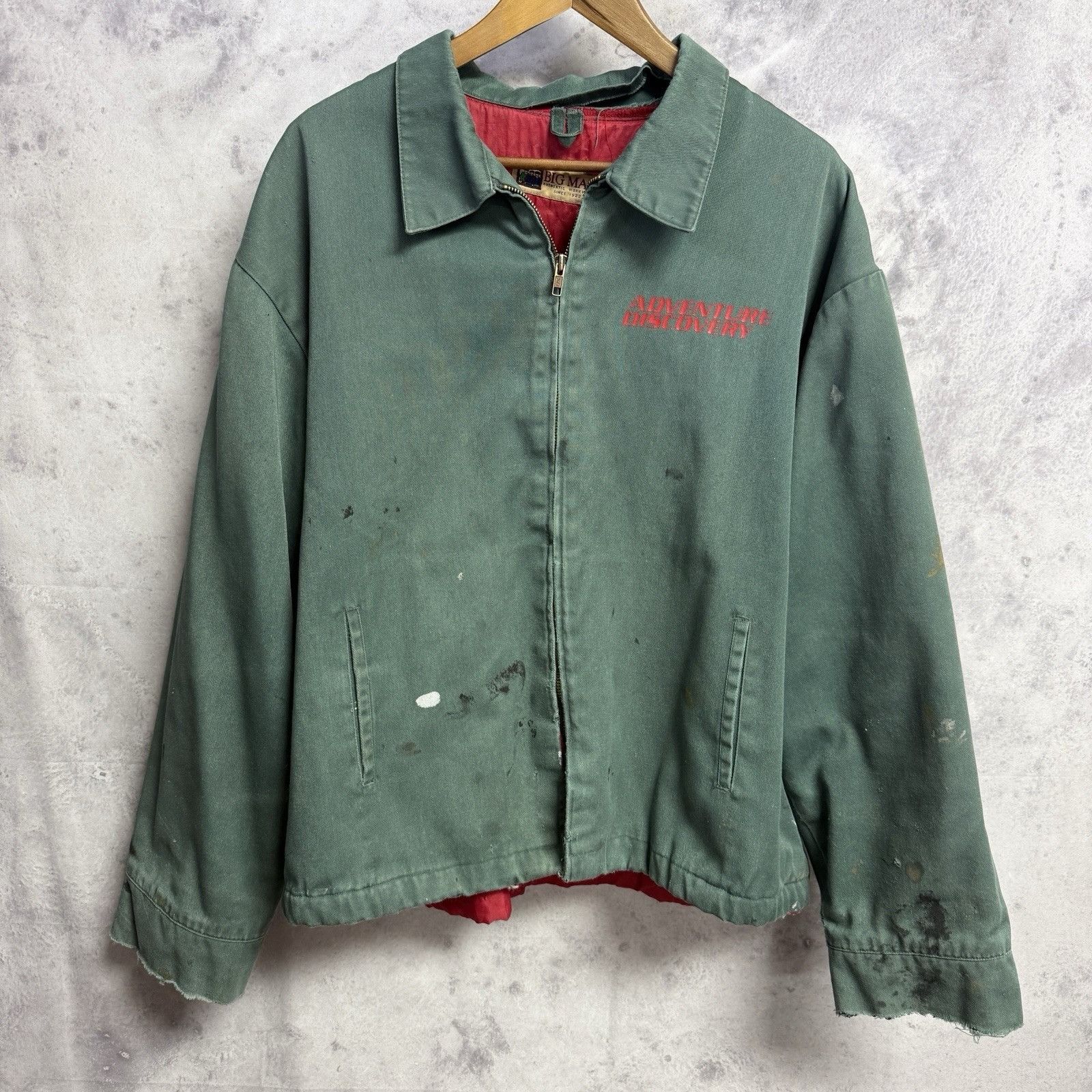 Big Mac Vintage Big Mac Workwear Jacket Mens 2XL Green Quilted Lined Size US XXL / EU 58 / 5 - 2 Thumbnail