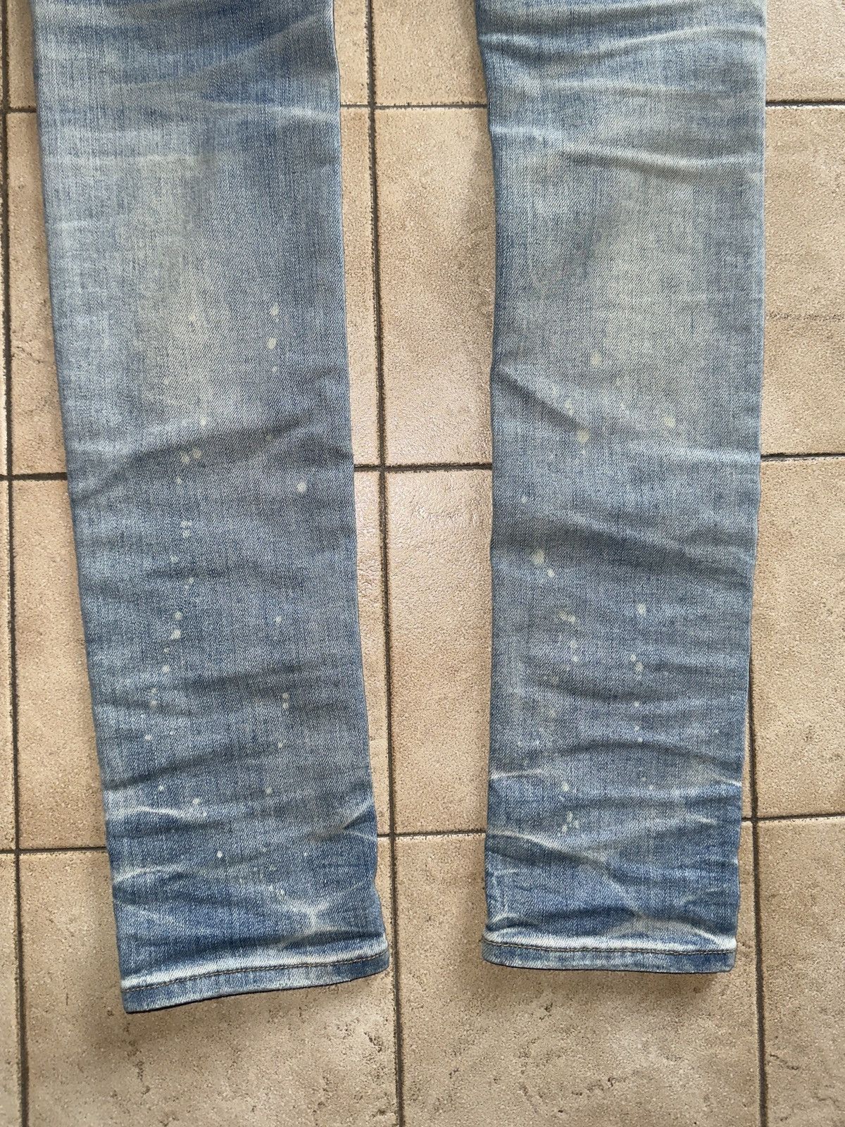 Amiri AMIRI Blue PJ Thrasher Jeans Size US 30 / EU 46 - 12 Thumbnail