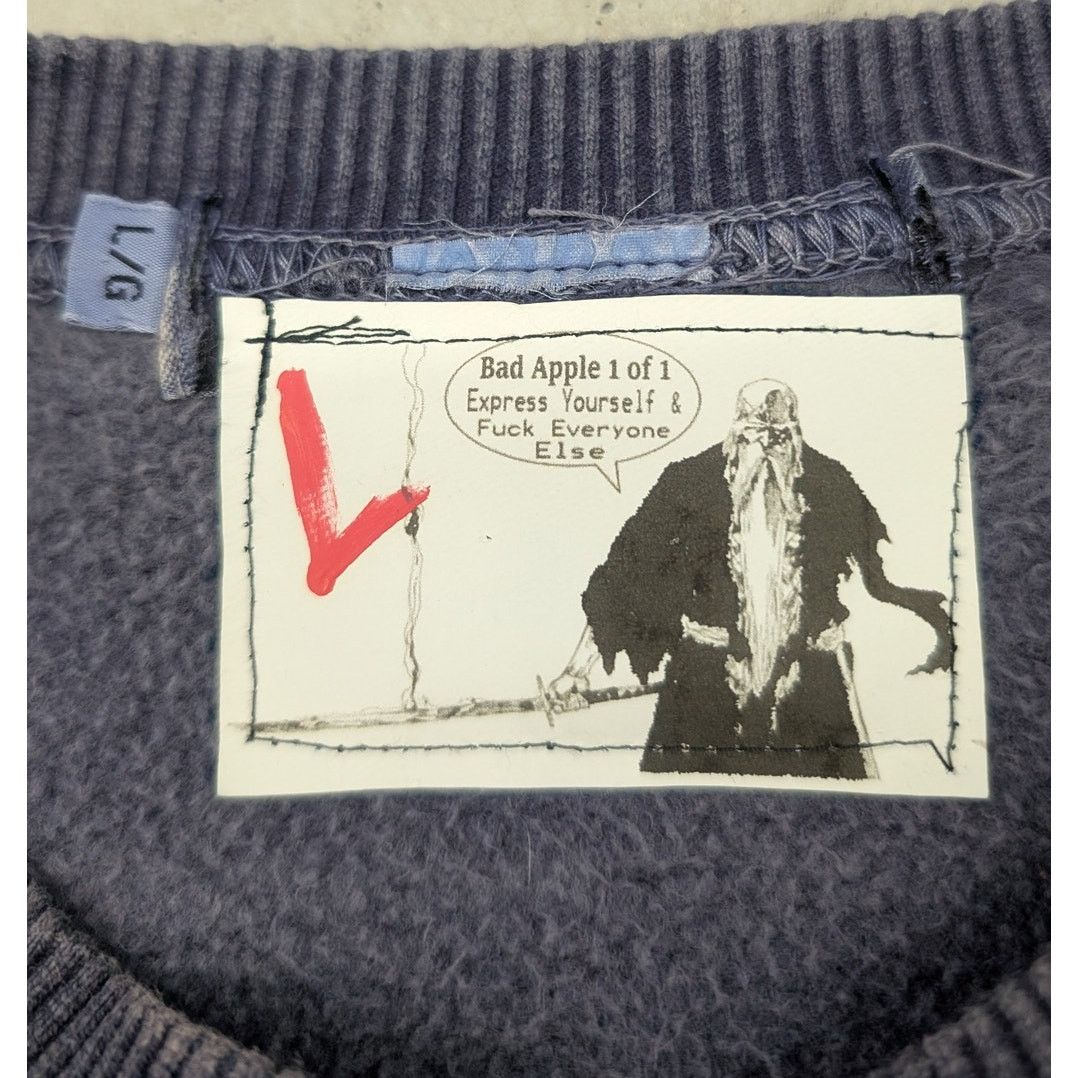 Supreme Custom 1 of 1 Bad Apple Killua Gym Leader Cropped sweater Size US L / EU 52-54 / 3 - 3 Thumbnail