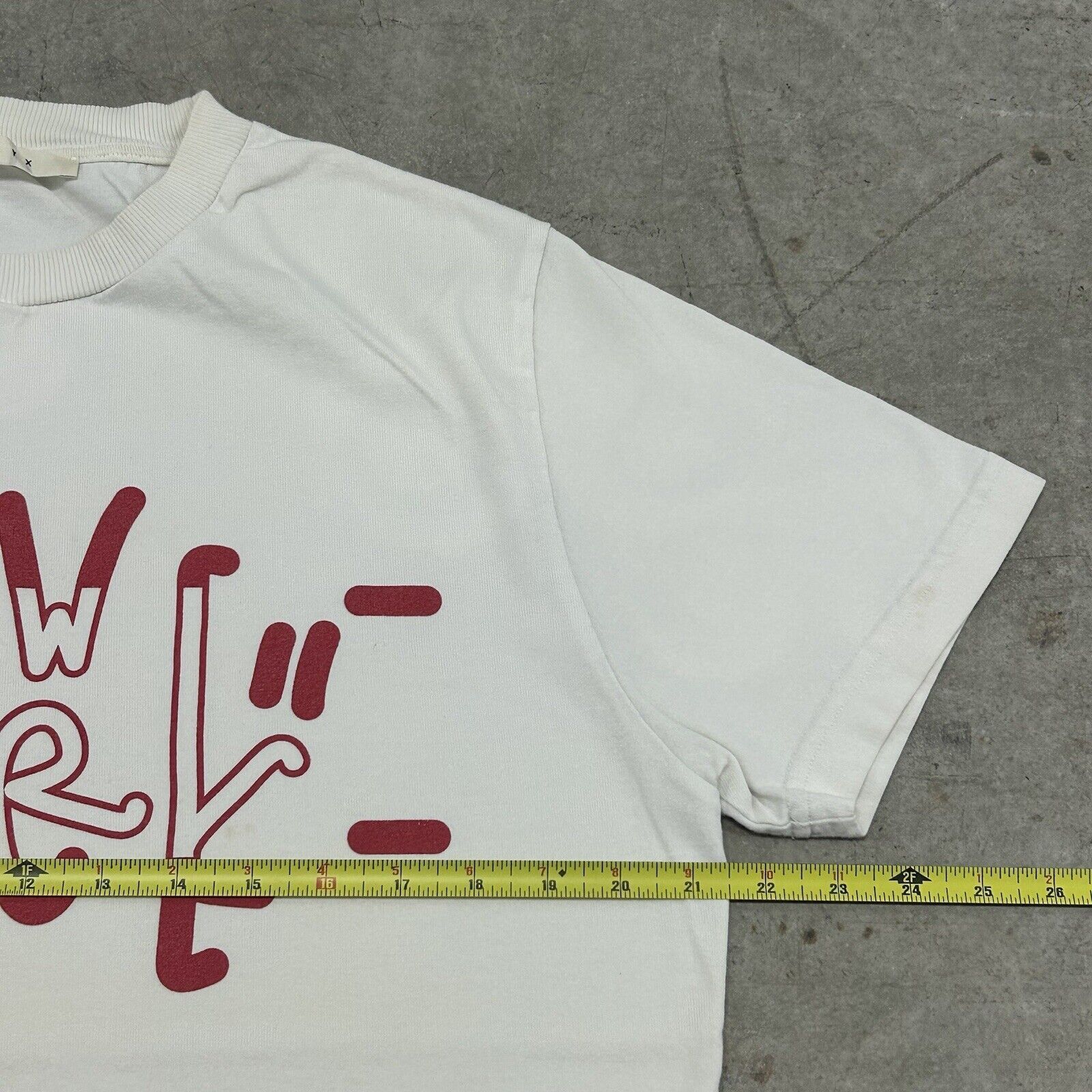 1017 ALYX 9SM × Designer Authentic 1017 ALYX 9SM New York Graffiti Designer T Shirt Size US L / EU 52-54 / 3 - 6 Thumbnail