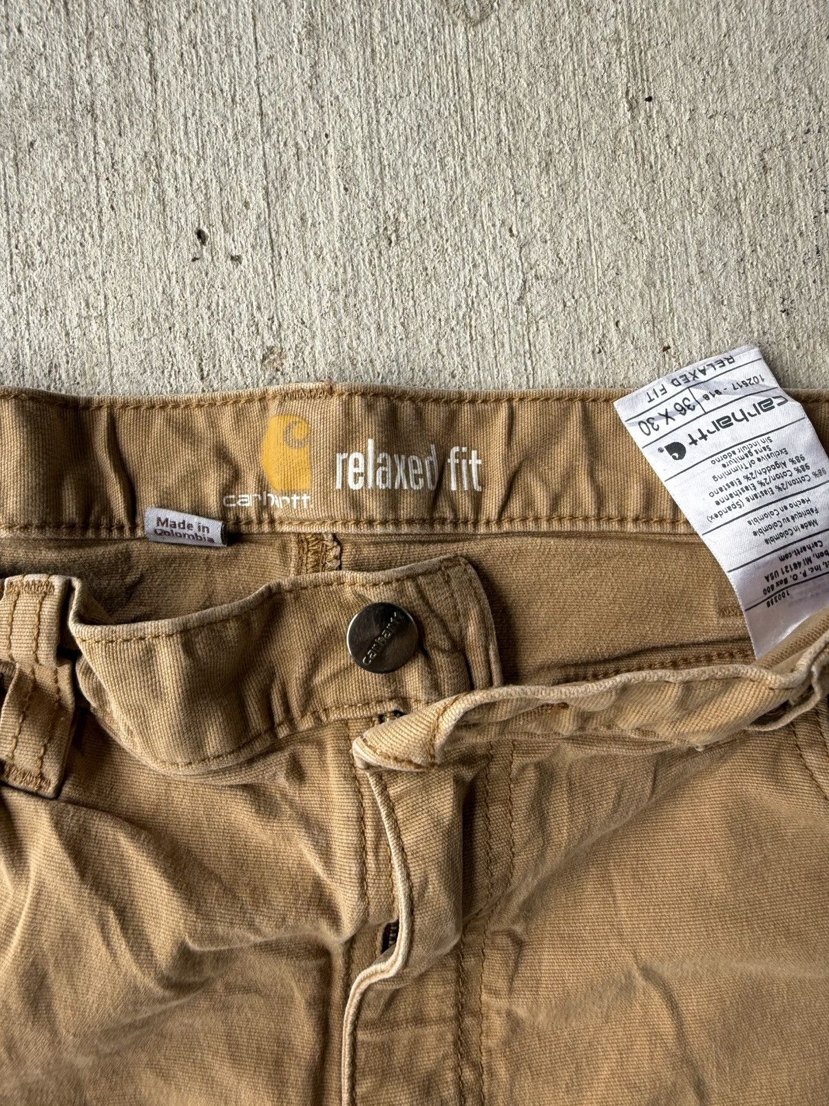 Carhartt Carhartt work pants Size US 36 / EU 52 - 2 Thumbnail