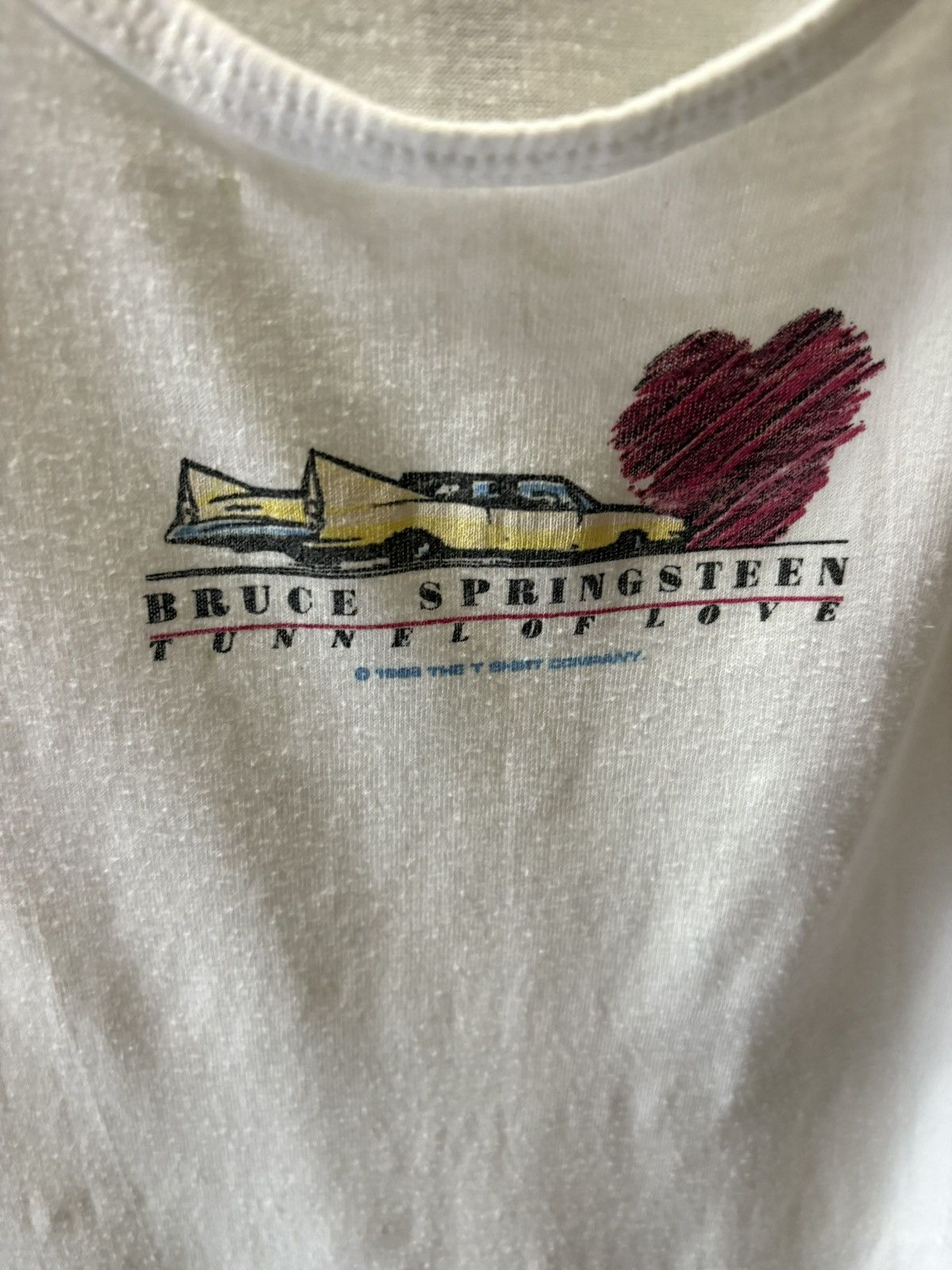Band Tees 1988 Bruce Springsteen Tunnel of Love Tank Top Size US S / EU 44-46 / 1 - 4 Thumbnail