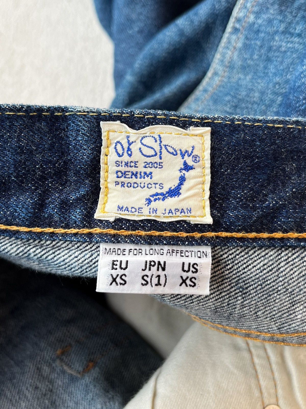 Orslow OrSlow 🇯🇵 LOT 107 Denim selvedge pants Size US 30 / EU 46 - 23 Thumbnail