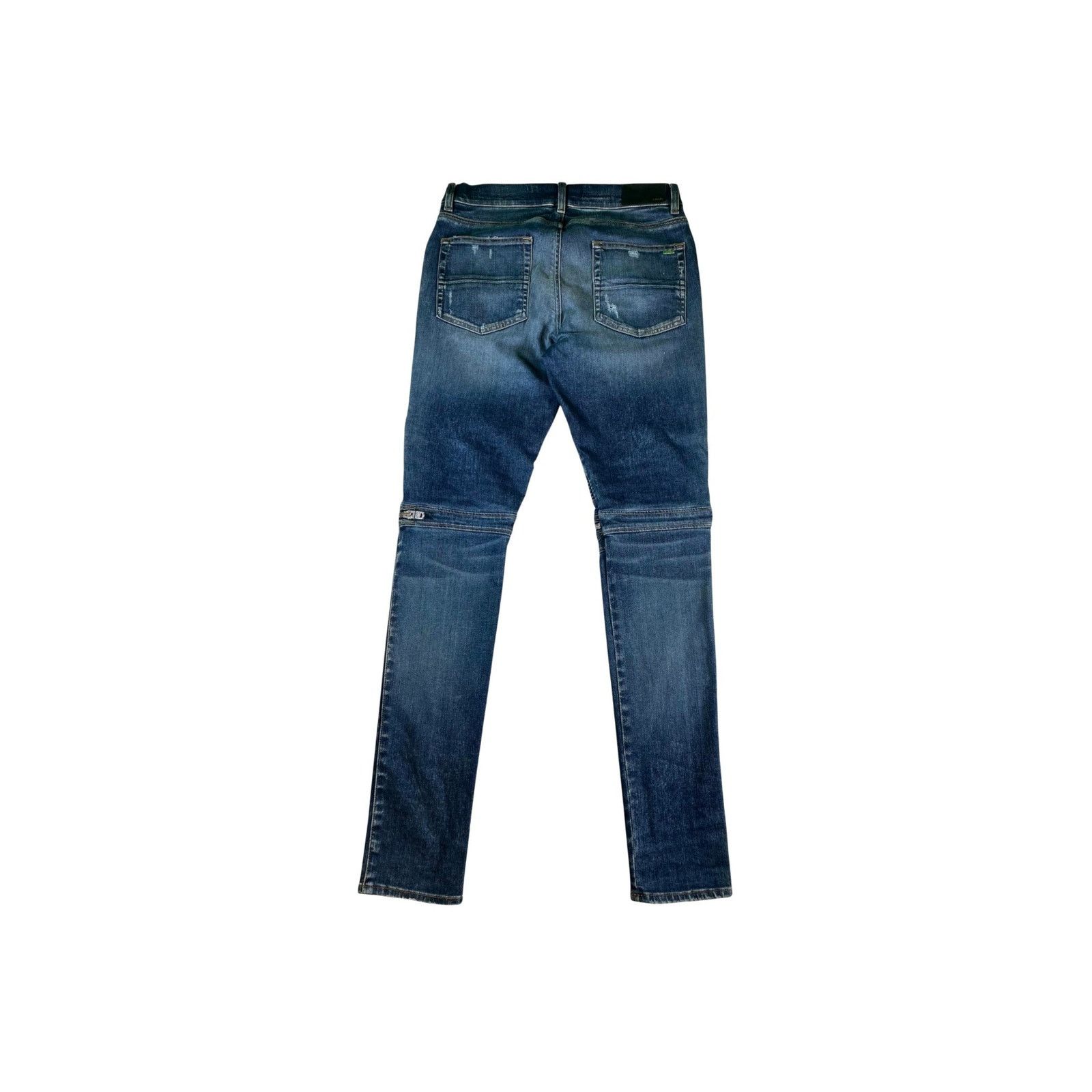 Amiri Amiri "Classic Denim Patch MX2" Deep Jeans Size US 33 - 2 Thumbnail