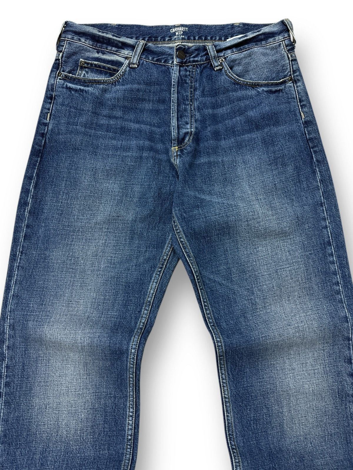 Carhartt Wip Carhartt WIP Marlow Pants Blue Jeans Men’s Size W31 L32 Size US 31 - 6 Thumbnail