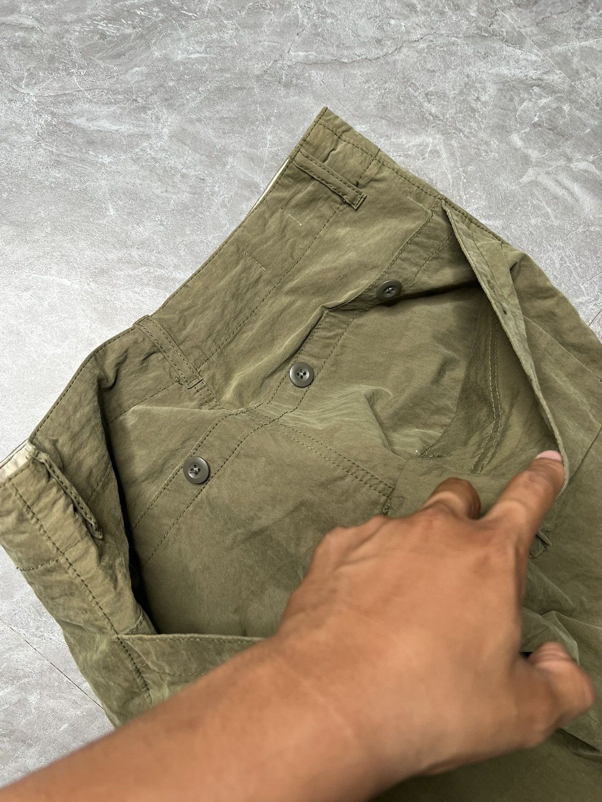 Final Home Final Home F/W 06 Double Layered Back Pocket Nylon Pants Size US 32 / EU 48 - 5 Thumbnail