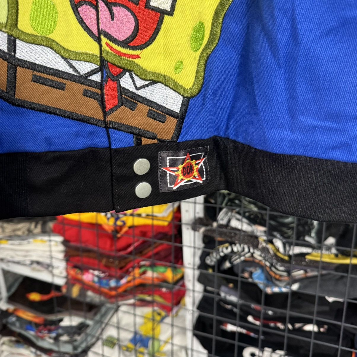 Nickelodeon Sponge Bob Nickelodeon Dudack NASCAR Bomber Jacket Size US L / EU 52-54 / 3 - 8 Thumbnail
