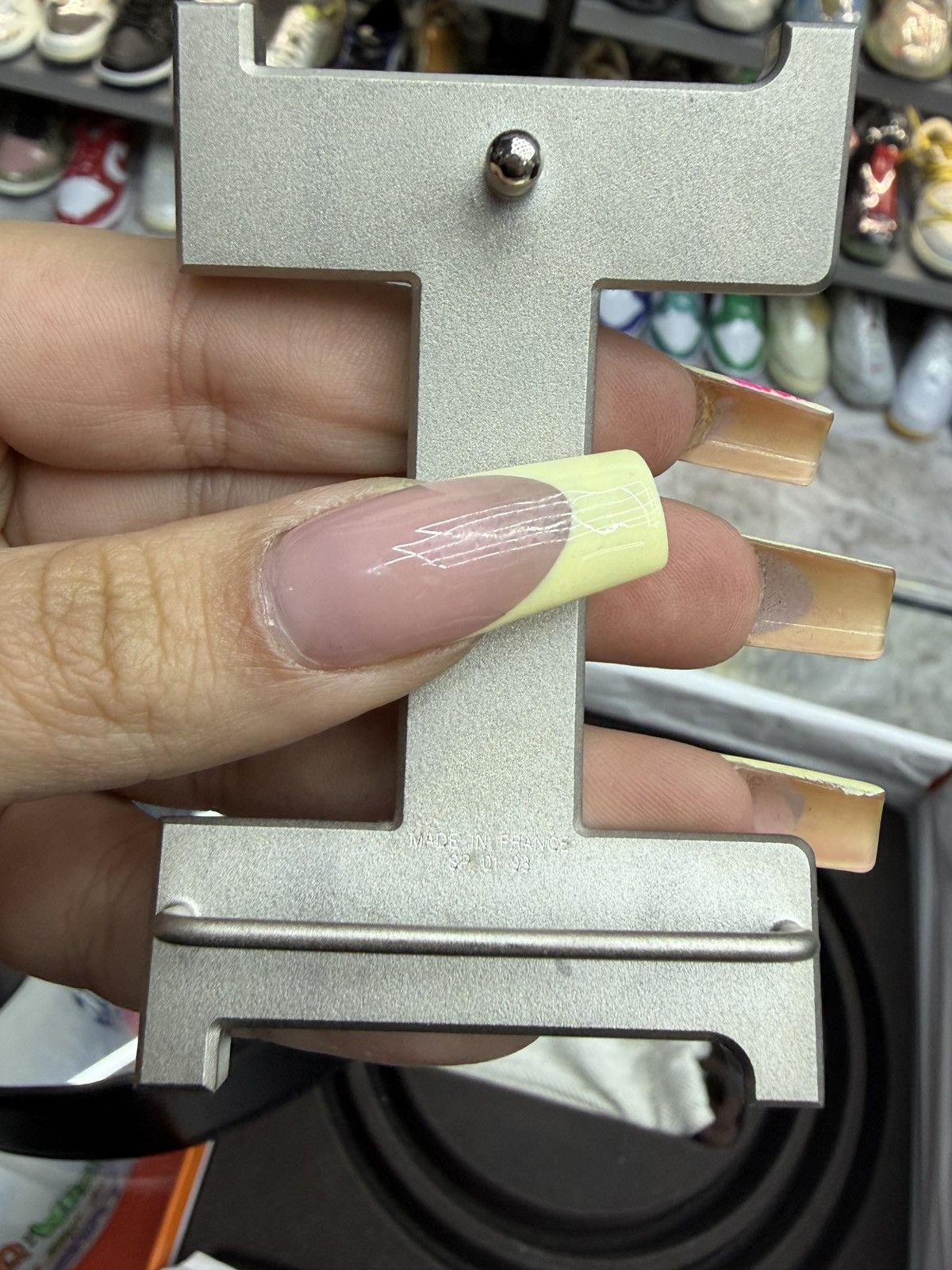 Hermes Hermes Constance Palladium-Plated H Buckle Size 40 - 4 Thumbnail
