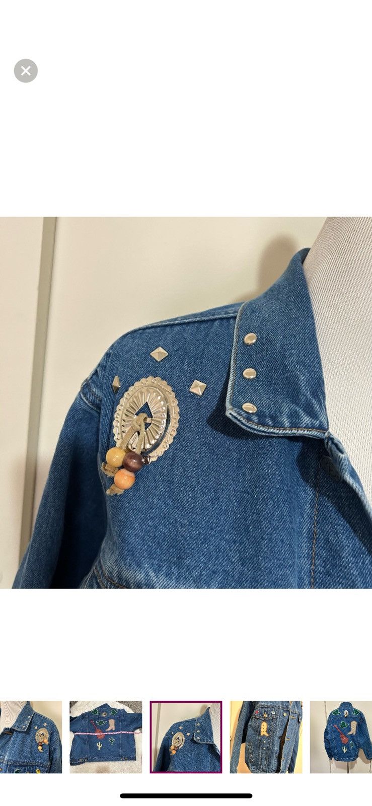 Arizona Jean Co. Arizona Jean company XL cowboy southwest embroidered jacket Size XL / US 12-14 / IT 48-50 - 4 Thumbnail