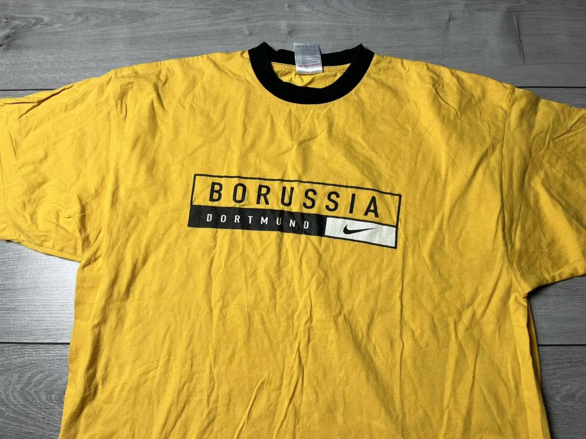 Nike Nike borussia T-shirt vintage size XXLARGE Size US XXL / EU 58 / 5 - 3 Thumbnail