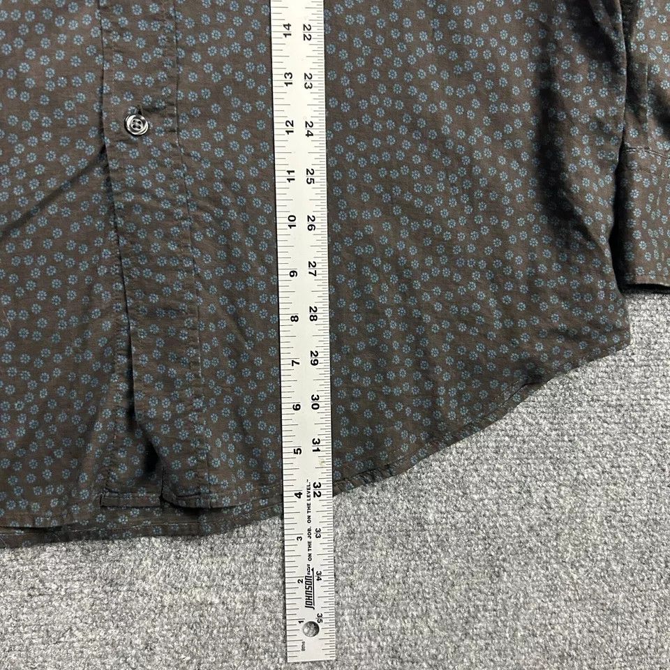 Hugo Boss Hugo Boss Shirt Mens Extra Large Floral Button Up Label Size US XL / EU 56 / 4 - 6 Thumbnail