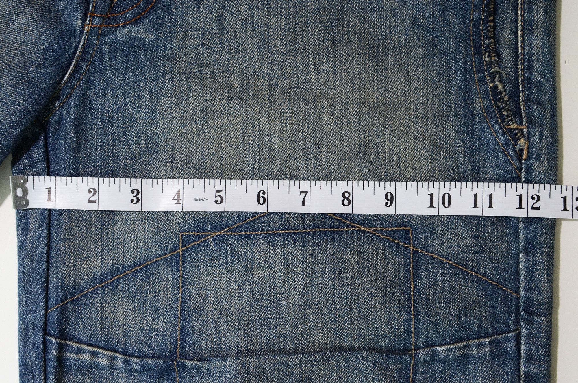 Marithe + Francois Girbaud M+FG Jorts W34 Sample item Rare Design 2006 Carft Size US 34 / EU 50 - 16 Thumbnail