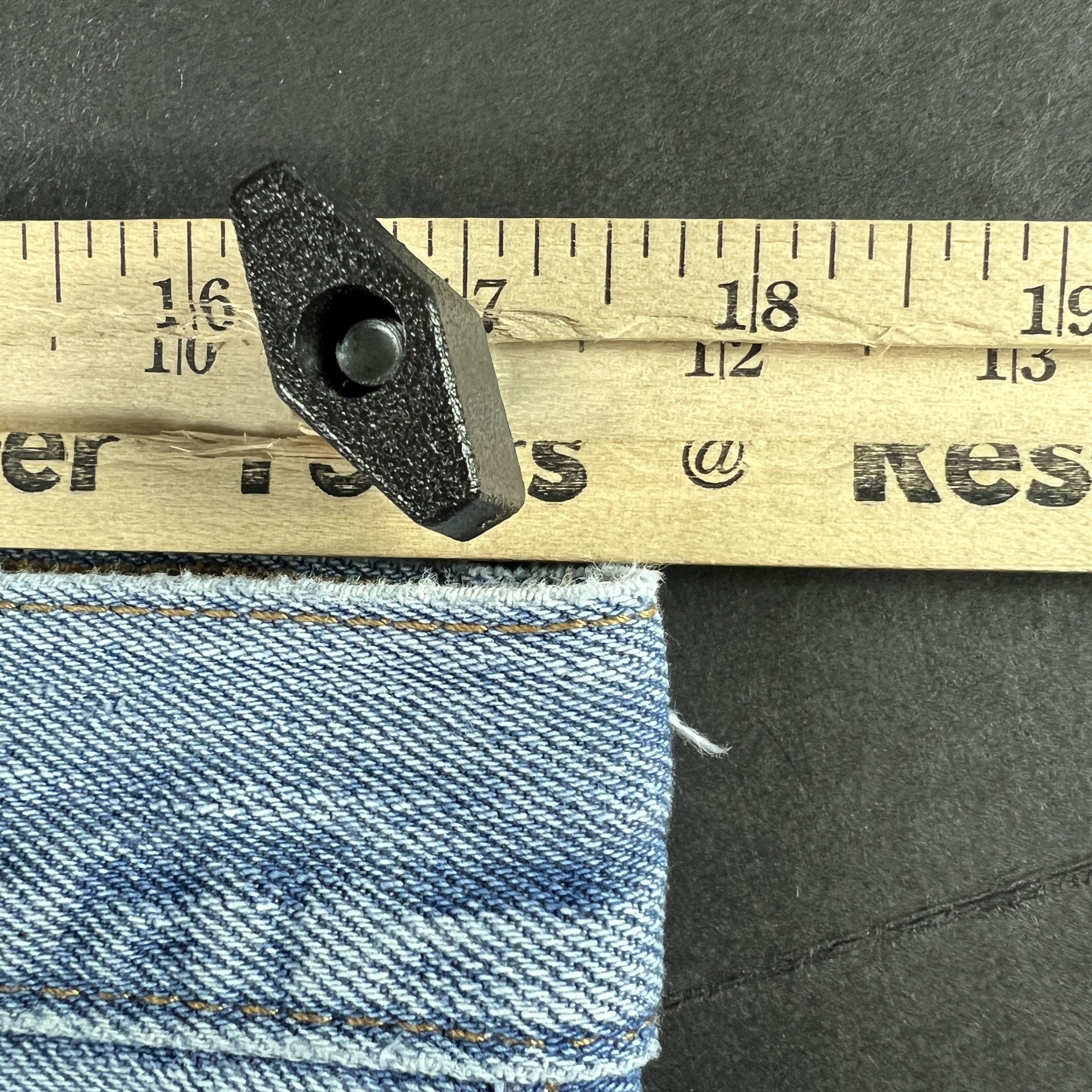 Levi's Levi's Jeans 505 Straight Leg Light Blue Distressed Denim Size US 35 - 22 Thumbnail