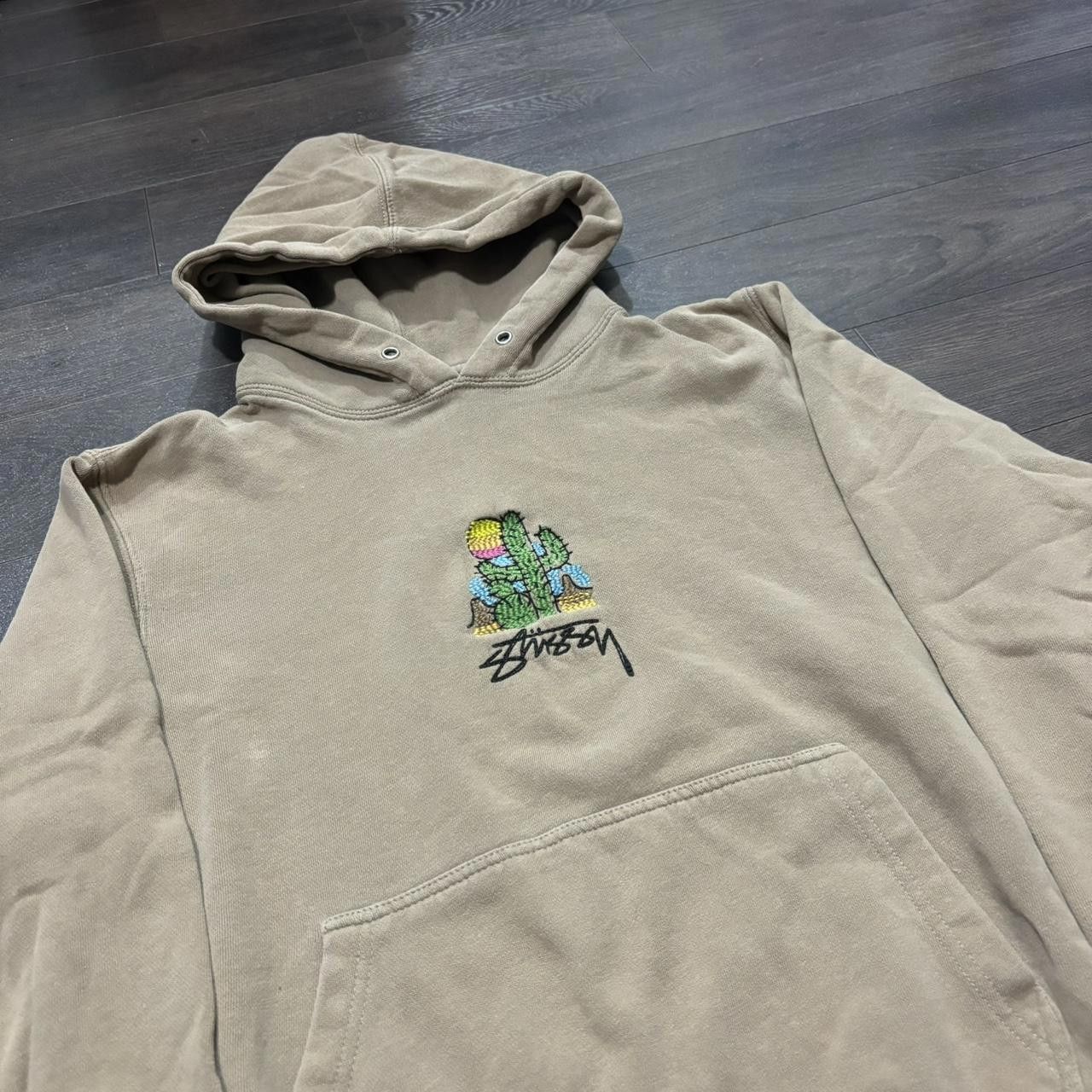 Stussy stussy cactus hoodie S 00s | Grailed