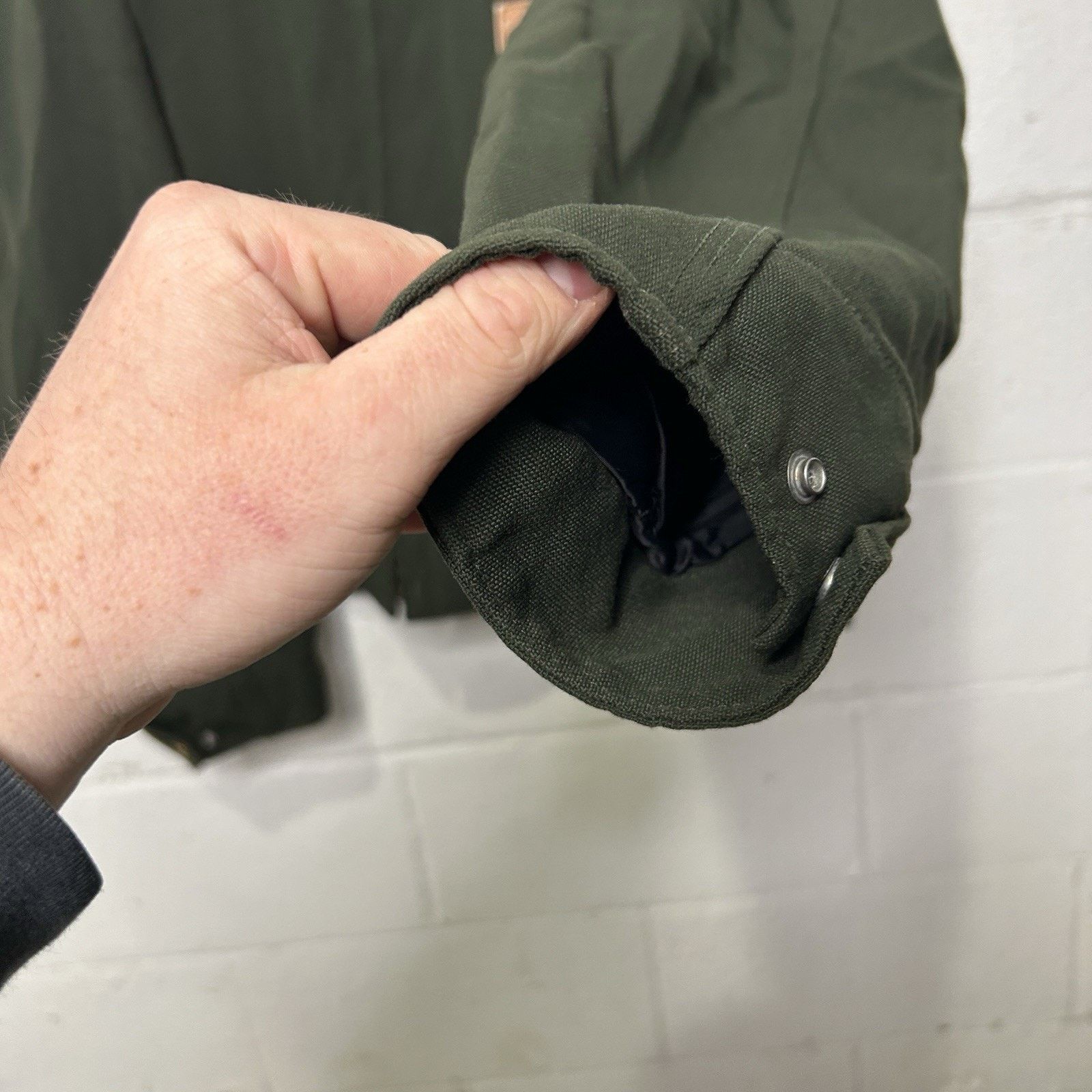 Carhartt Vintage Carhartt Blanket-Lined Detroit Jacket “Olive Green” Size US XL / EU 56 / 4 - 11 Thumbnail