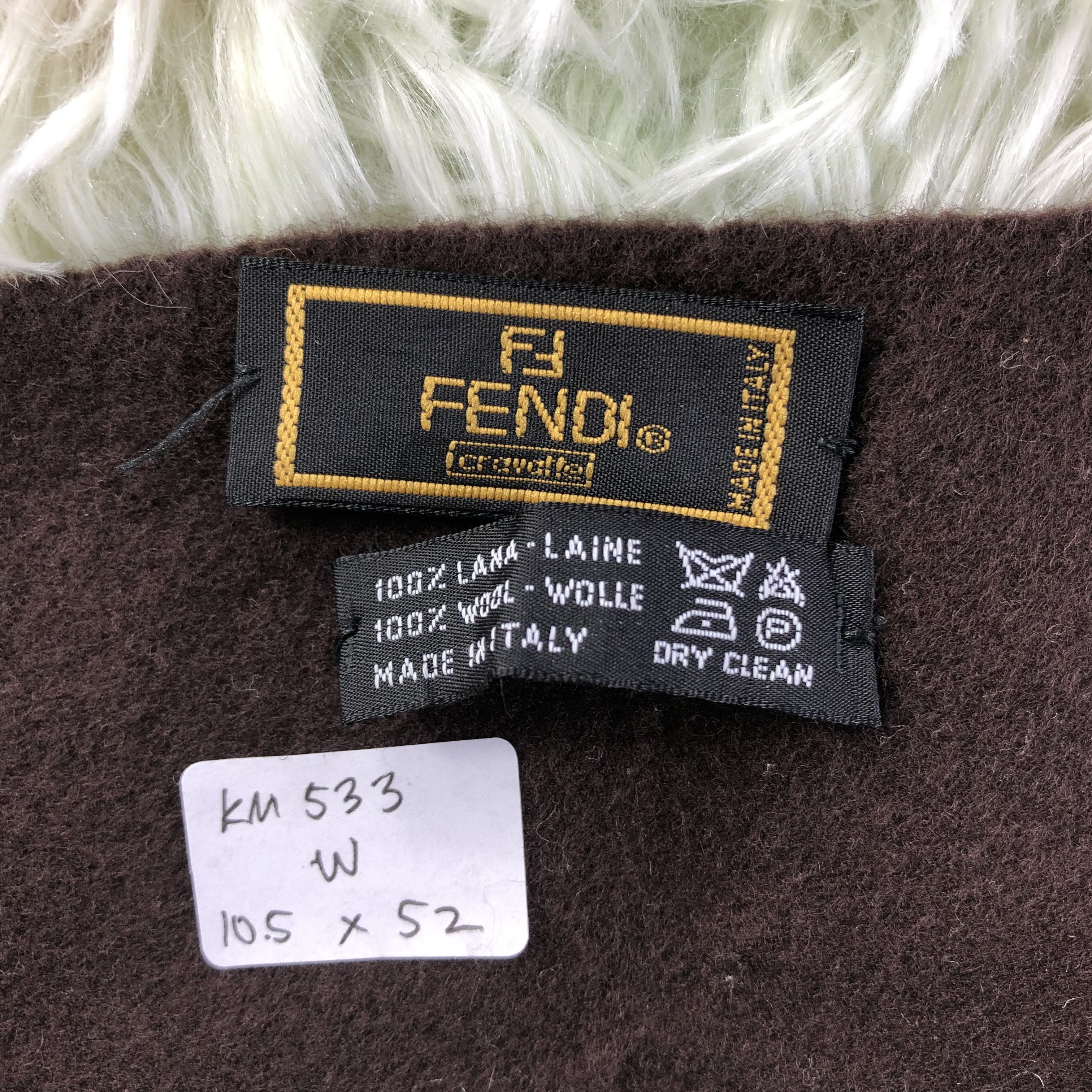 Vintage Fendi Scarf / Muffler / Neckwear - KM533 Size ONE SIZE - 10 Thumbnail