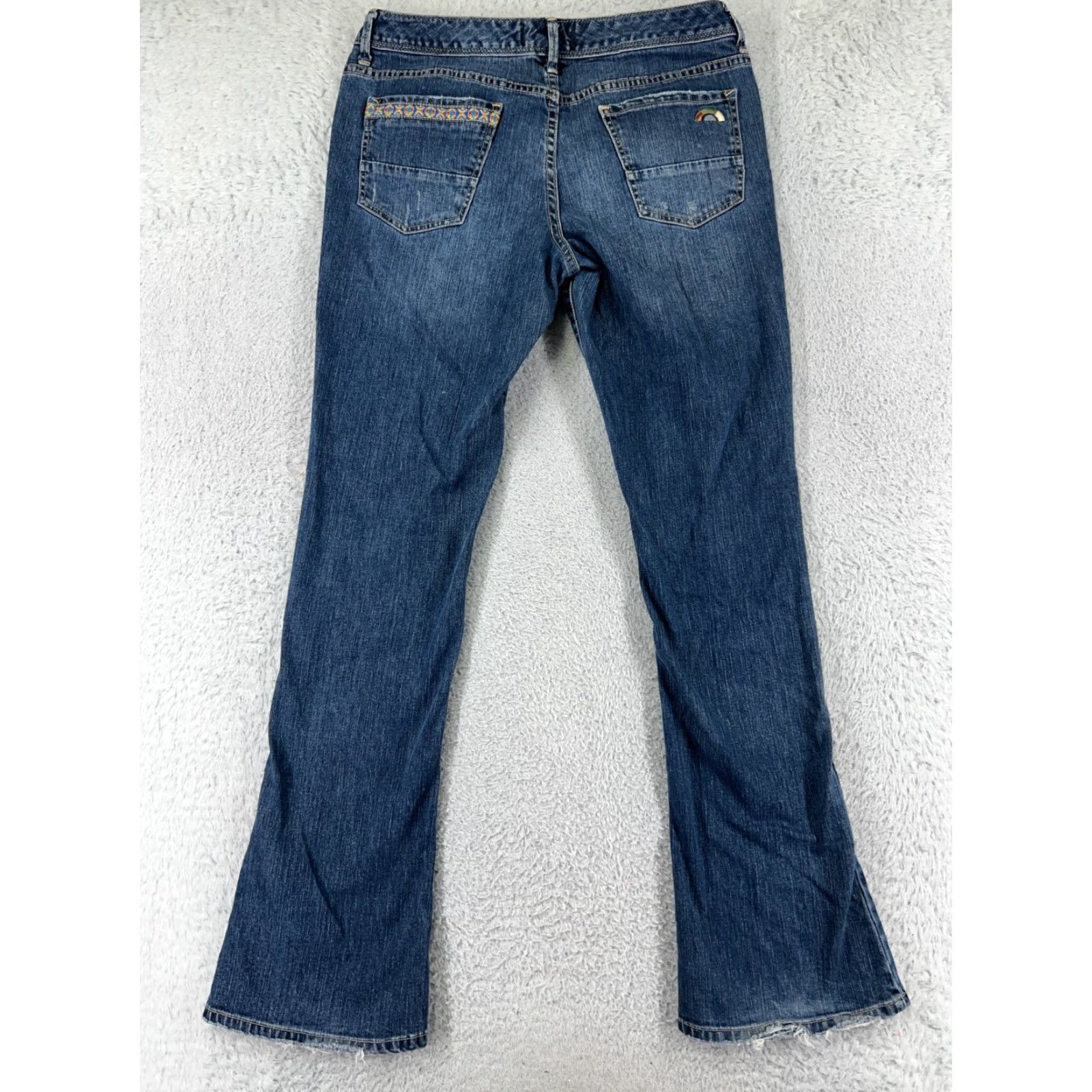 Vintage Young & Faded Jeans Womens 11 Blue Denim Bootcut Regular Size 32" / US 10 / IT 46 - 2 Thumbnail