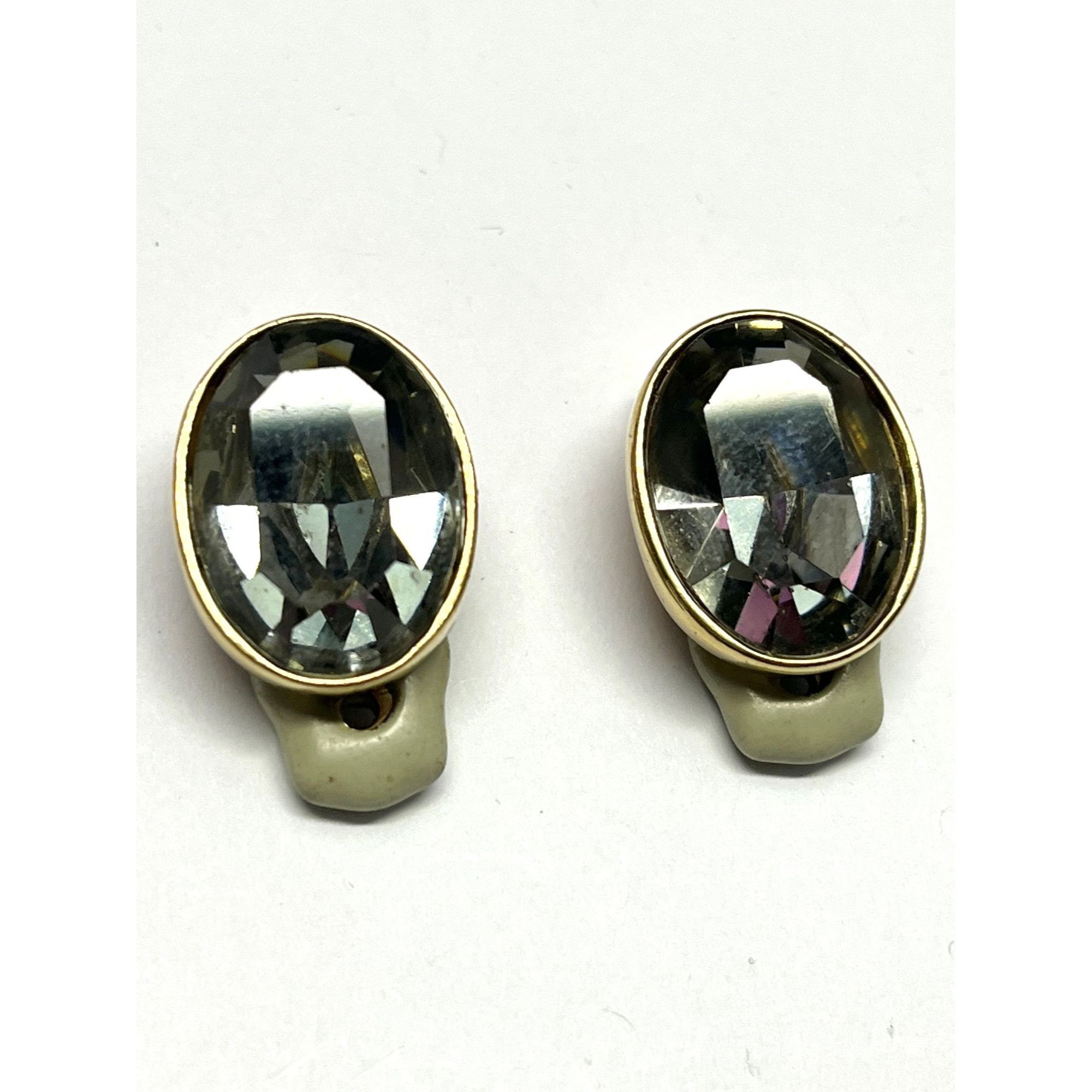 Vintage Ciner Rhinestone Earrings