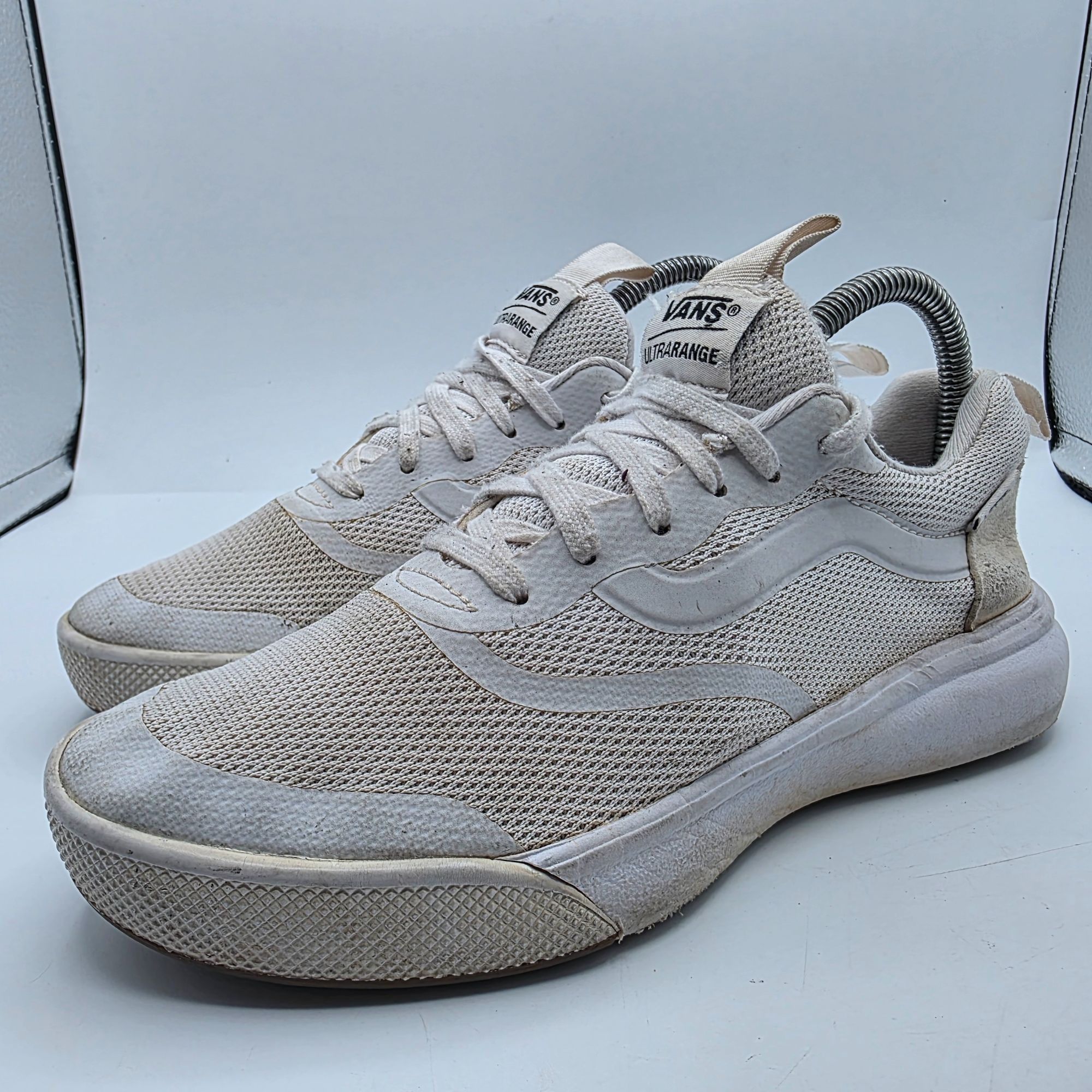 Vans Vans UltraRange Womens 8 White Athletic Shoes Lightweight Ca Size US 8 / IT 38 - 4 Thumbnail