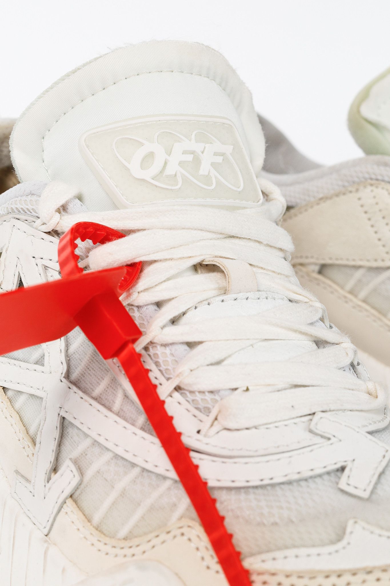 Off-White Off-White Odsy-1000 'White Light Grey' Platform Sneakers Size US 8.5 / IT 38.5 - 7 Thumbnail