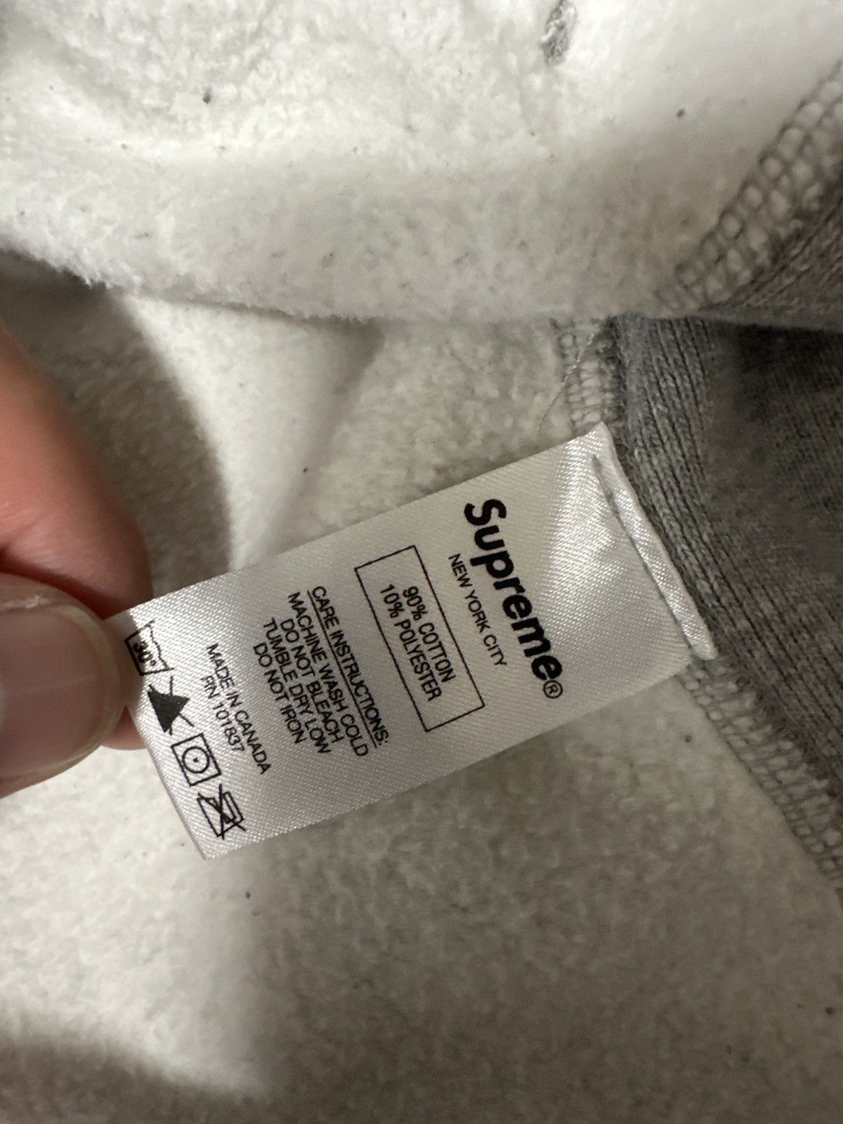 Supreme Supreme Box Logo Hooded Sweatshirt (FW17) Heather Grey Size US M / EU 48-50 / 2 - 6 Thumbnail