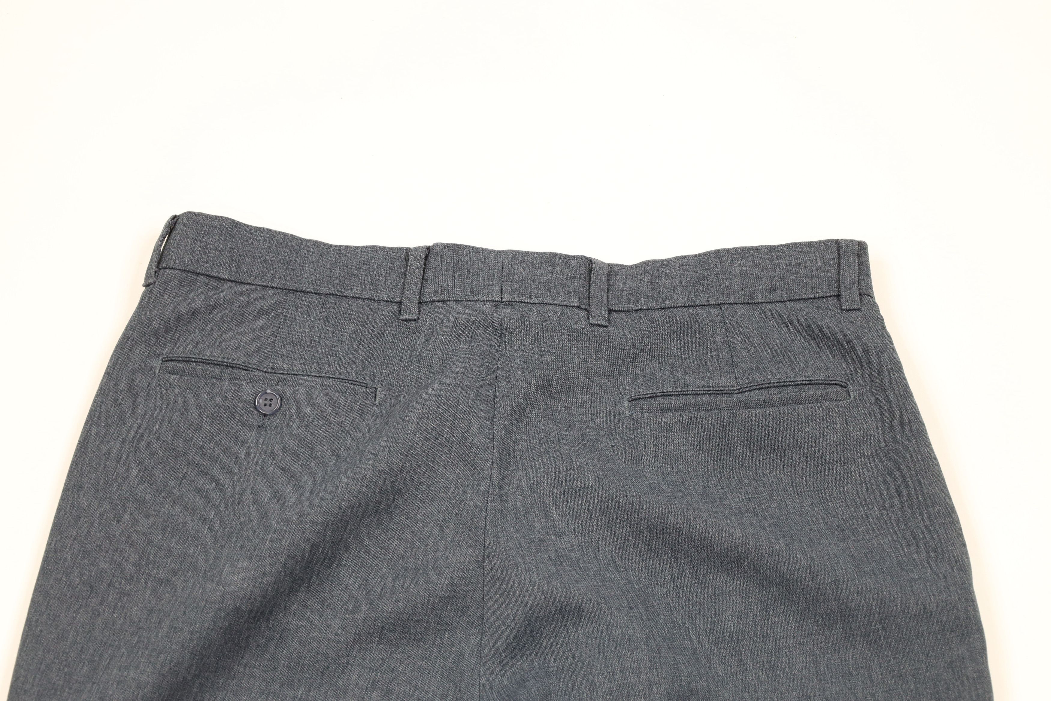 Levi's × Vintage Vintage 90s Levis Knit Wide Leg Flared Chino Pants Blue USA Size US 36 / EU 52 - 11 Thumbnail